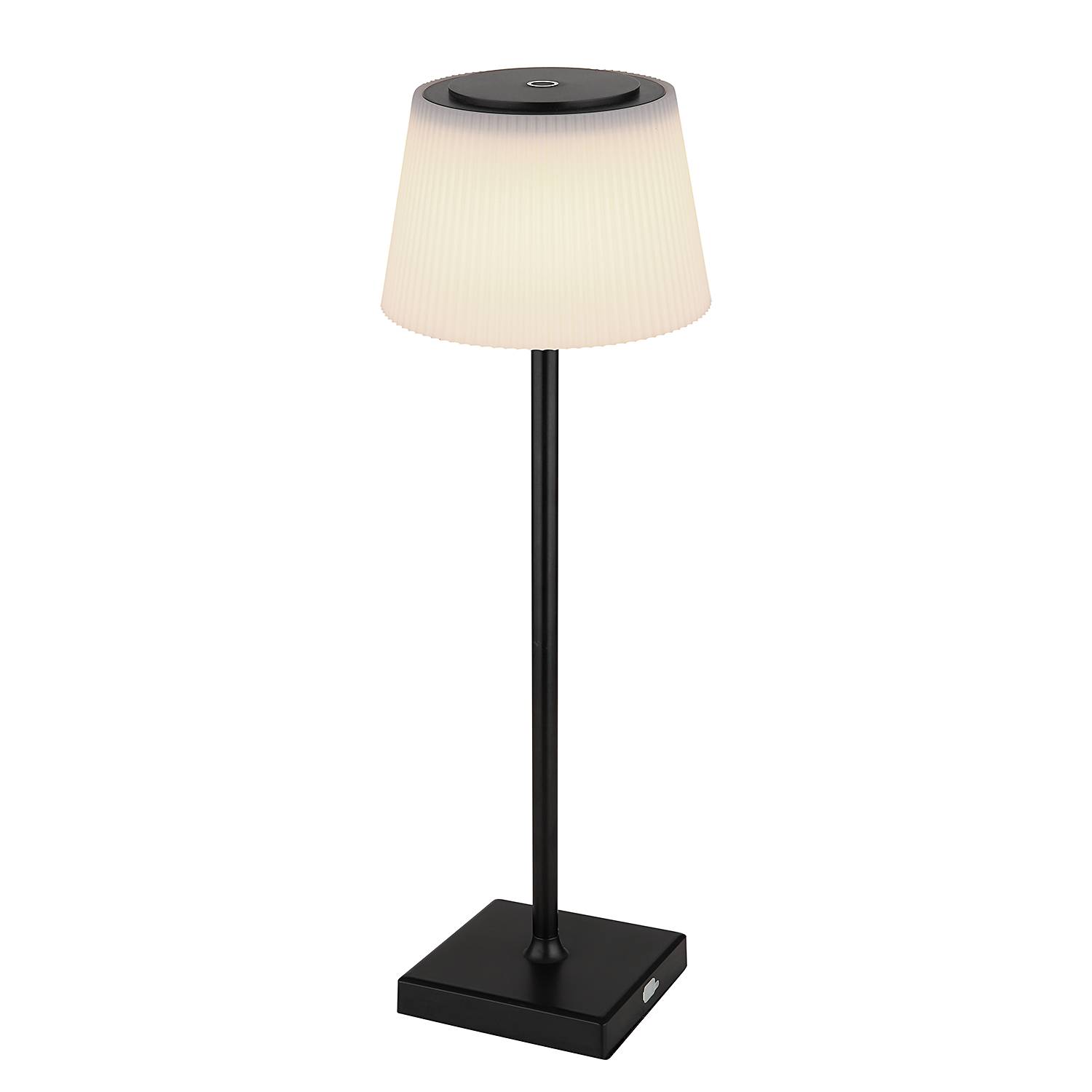 Gregoir Table Lamp Aluminum Acrylic Glass 1-flame