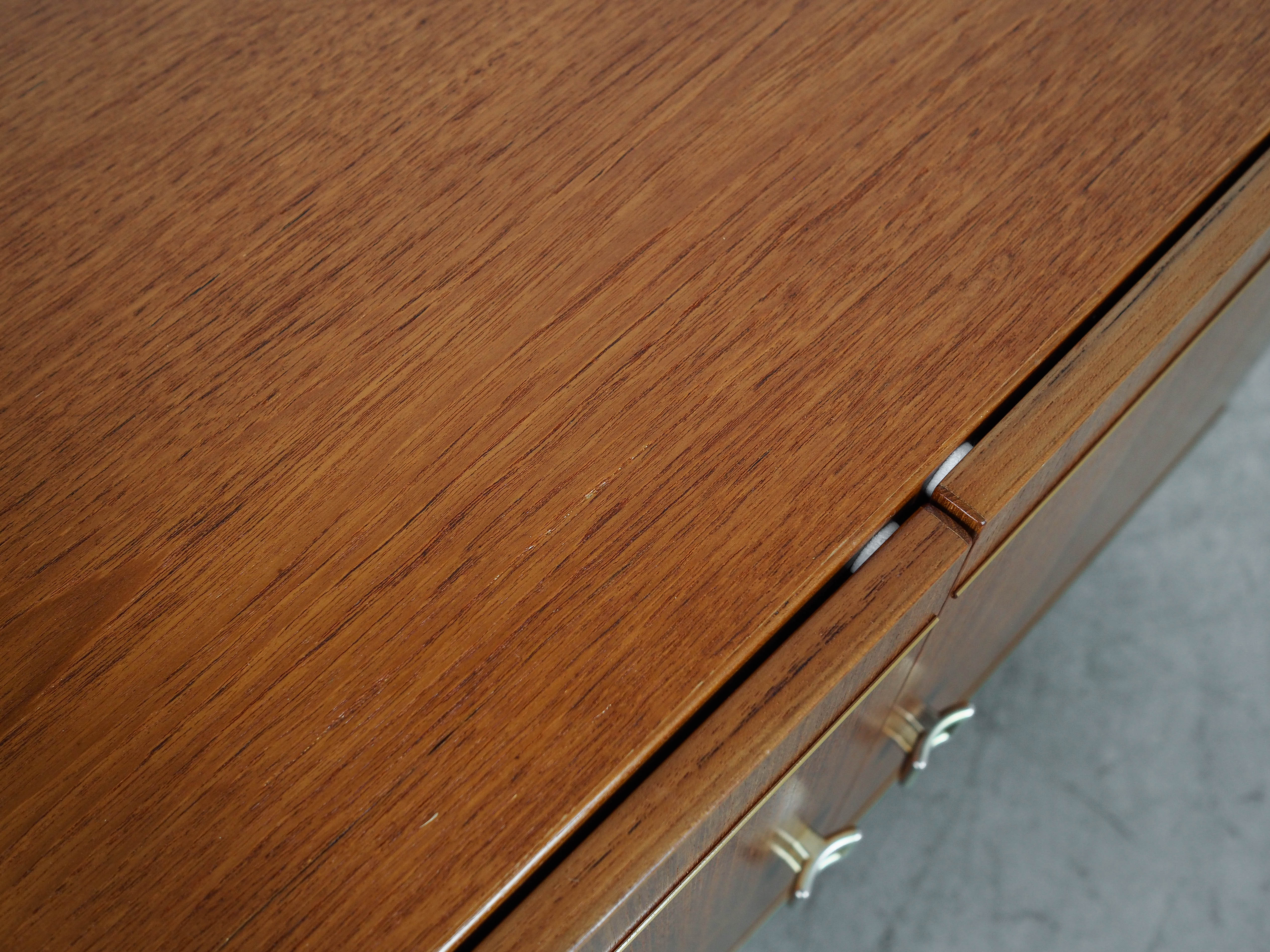 Teak-Schrank Braun 1970er Jahre