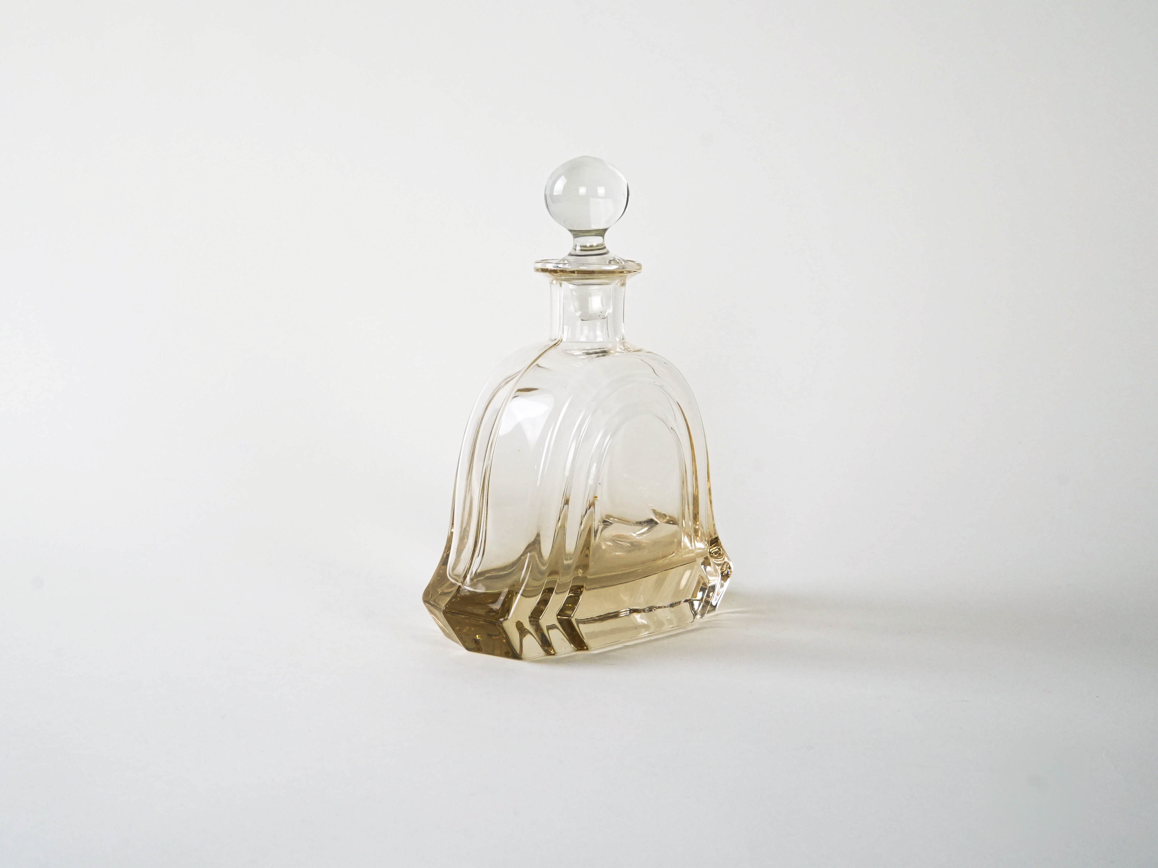 Glass carafe Transparent 1970s