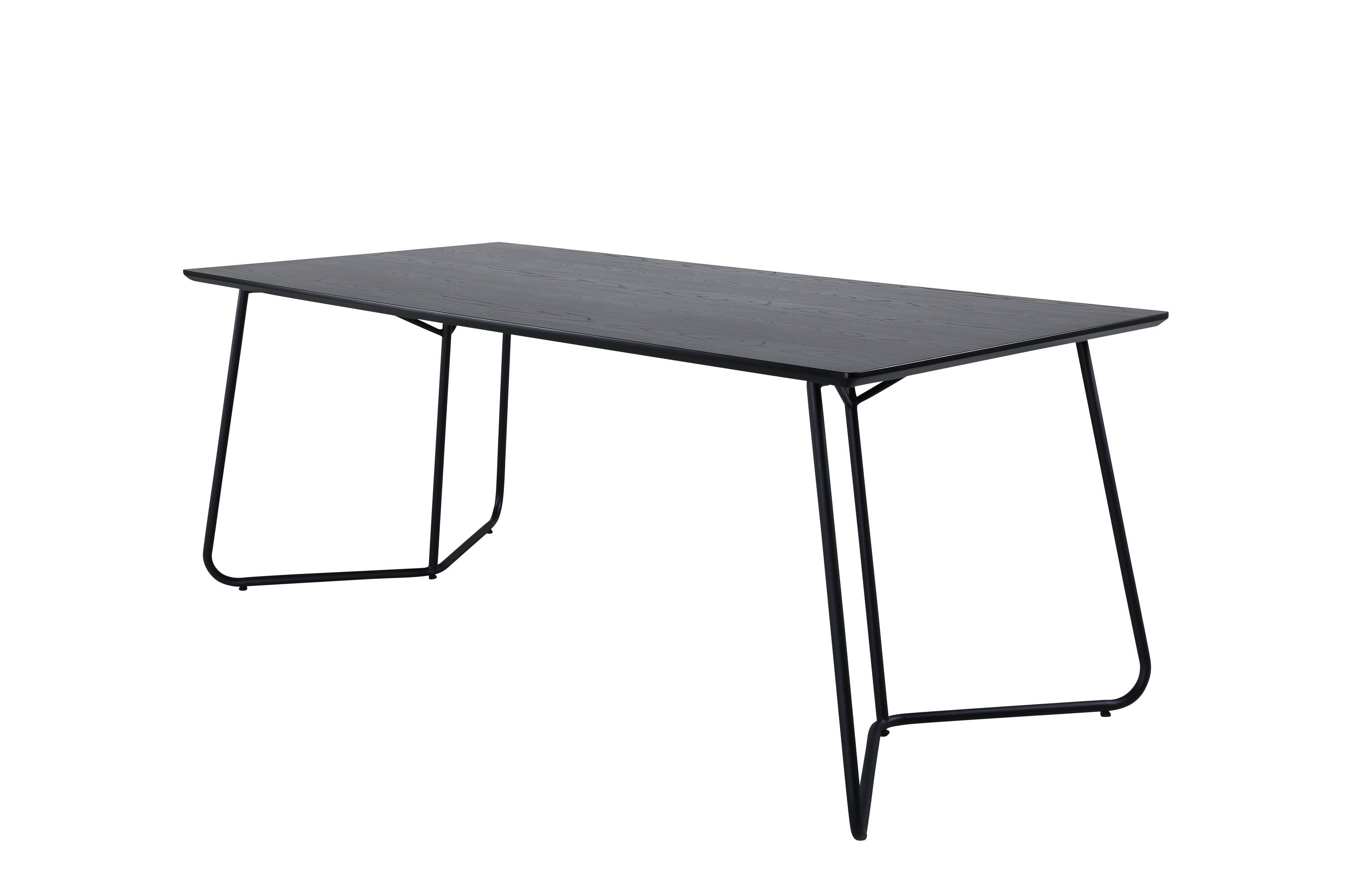 Petra Dining Table Black Black Veneer