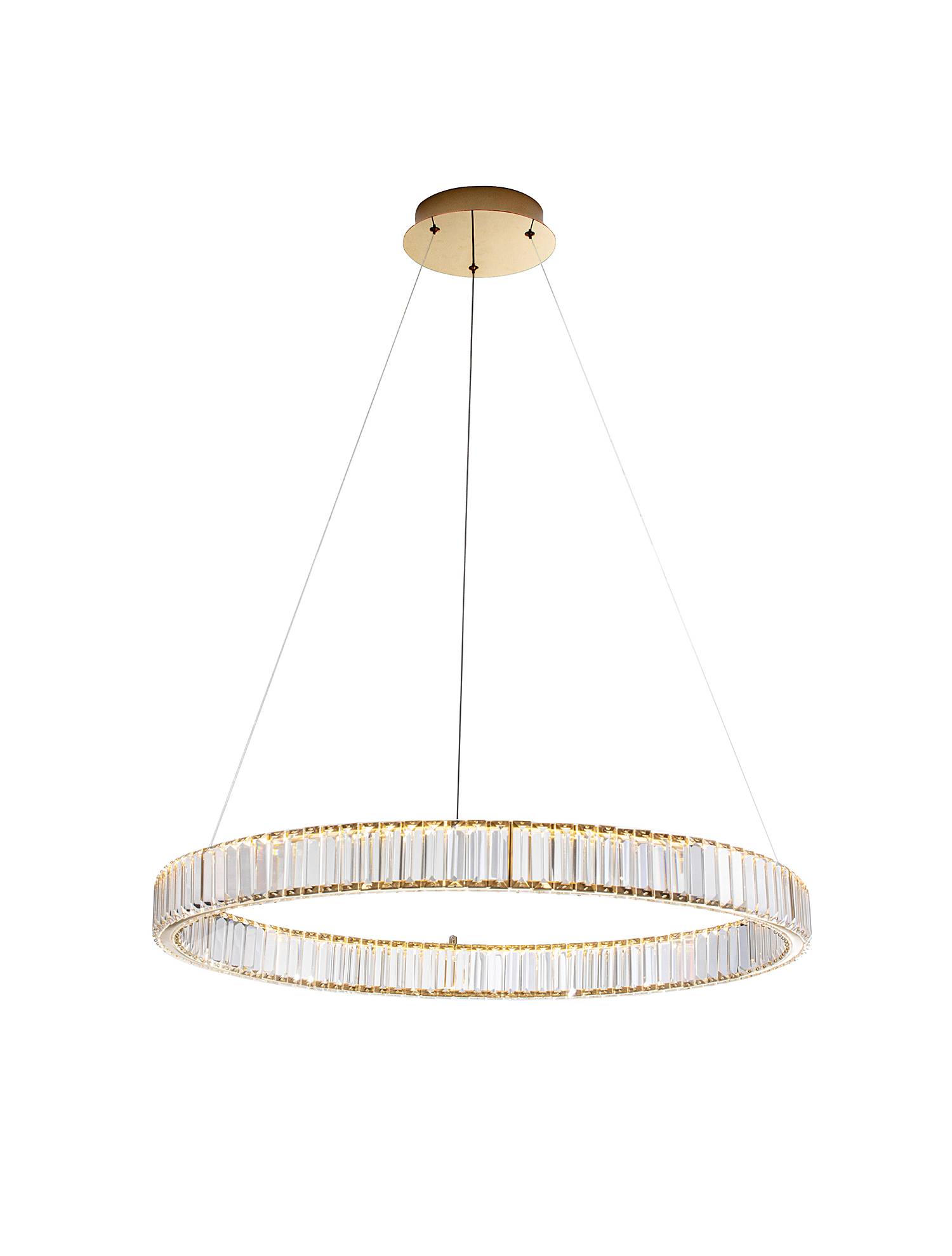 1-Flammig Pendelleuchte Aurelia Typ C Aluminium Gold