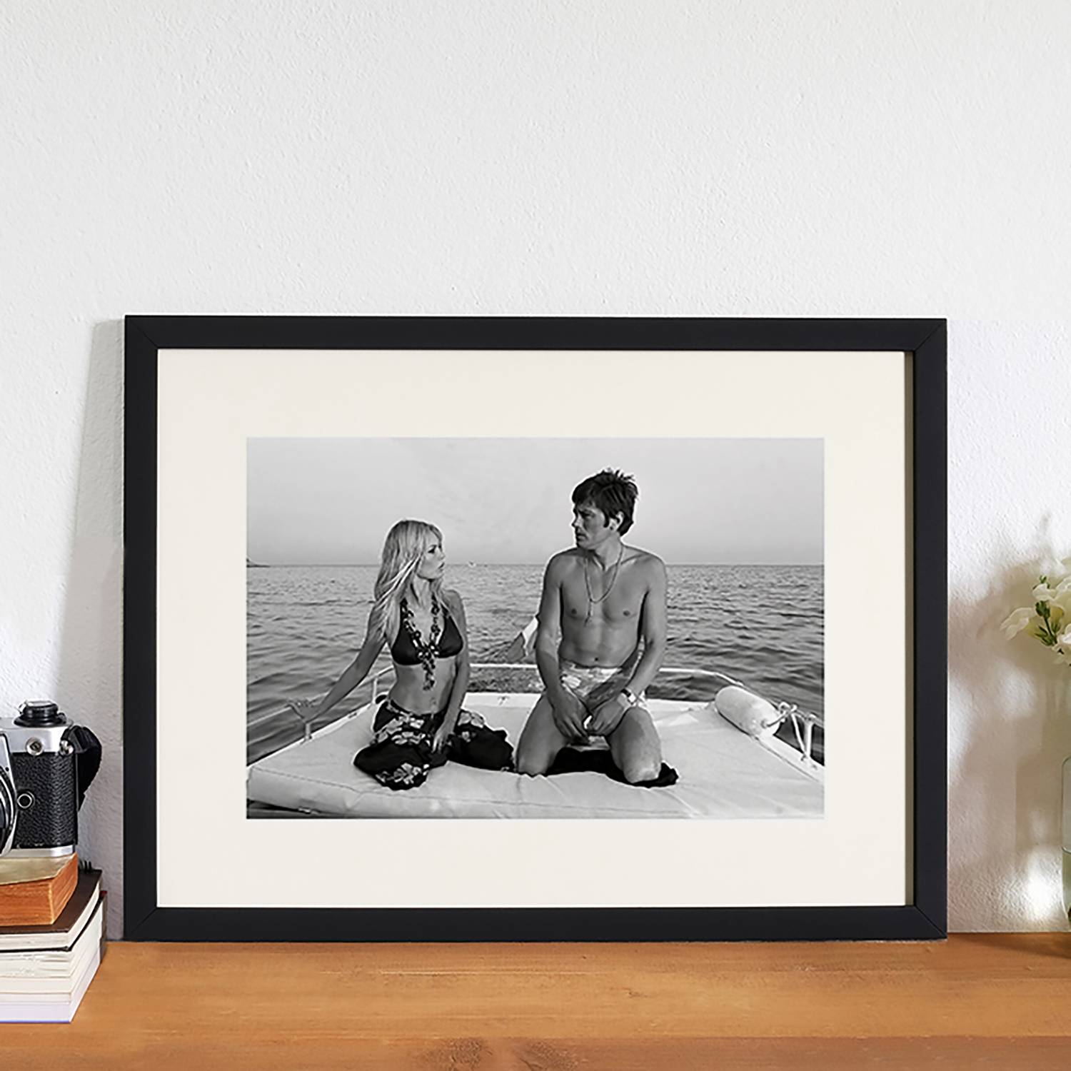 Bild Brigitte on Board Buche massiv / Plexiglas 42 x 32 cm