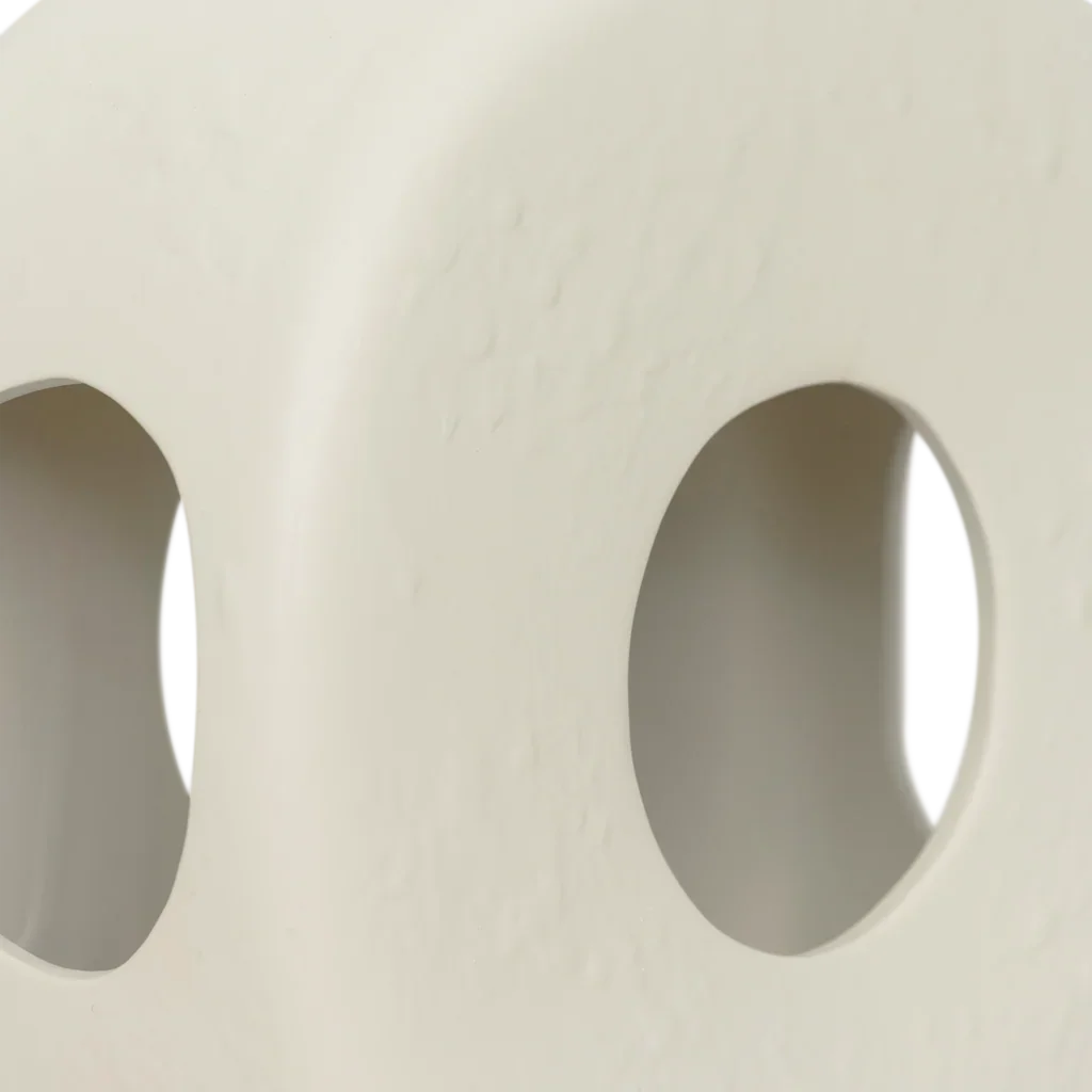 Stehlampe Baumnebel Keramik Weiß