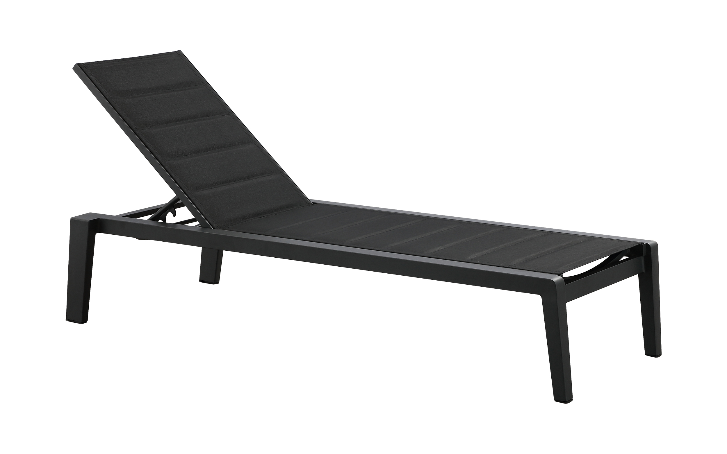 Emoti recliner metal textile anthracite