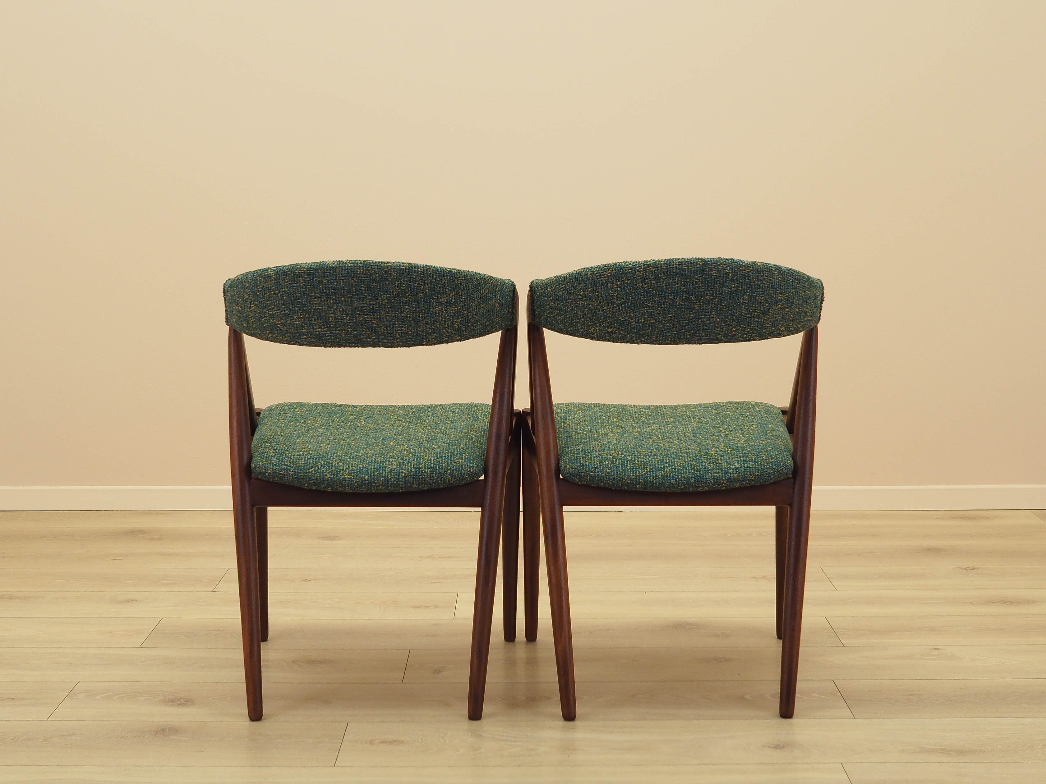 Chairs 2x Teak Green