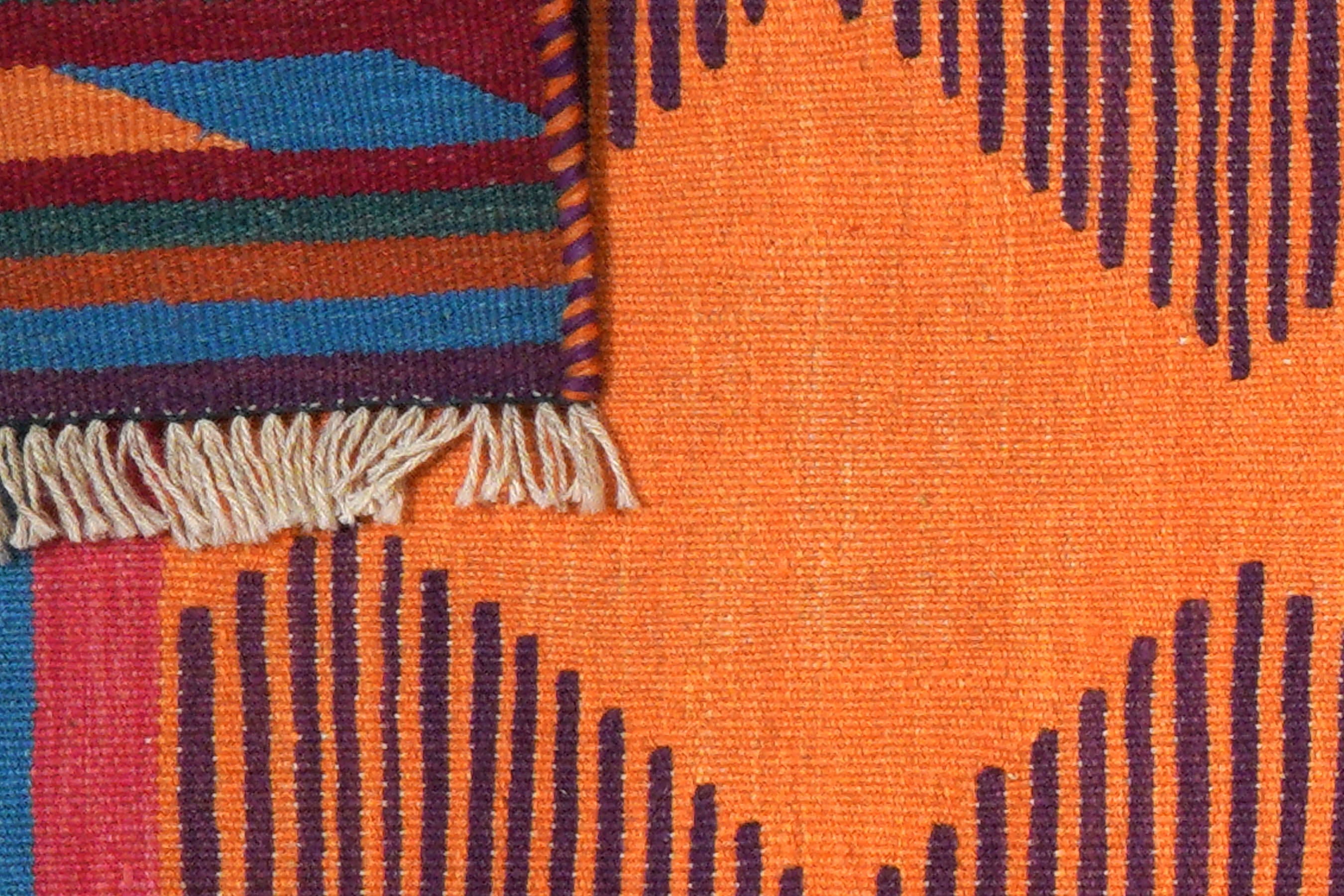 Kilim Gashgai Teppich Orange