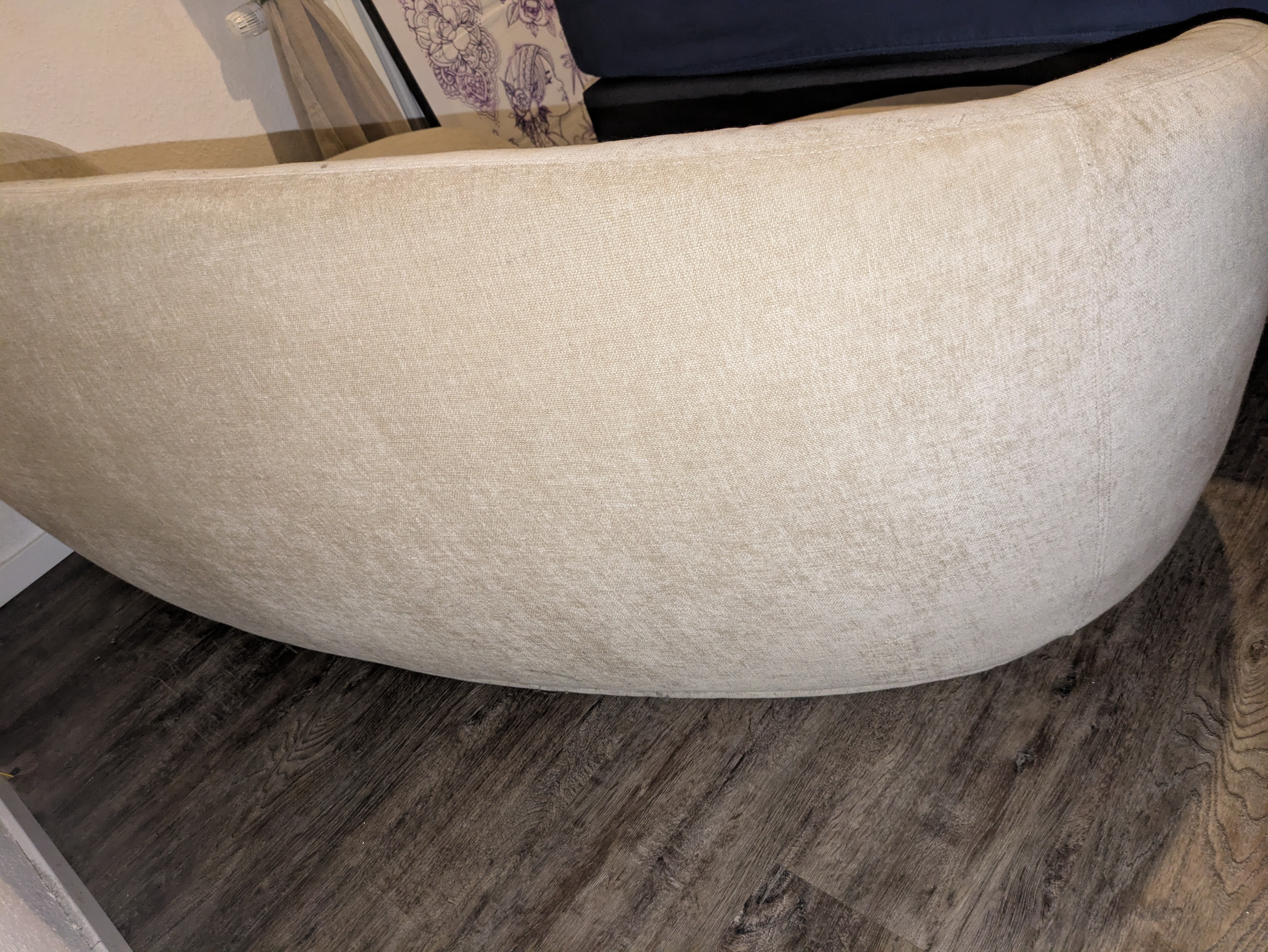 Rose 2,5-Sitzer Sofa Danny Cream 