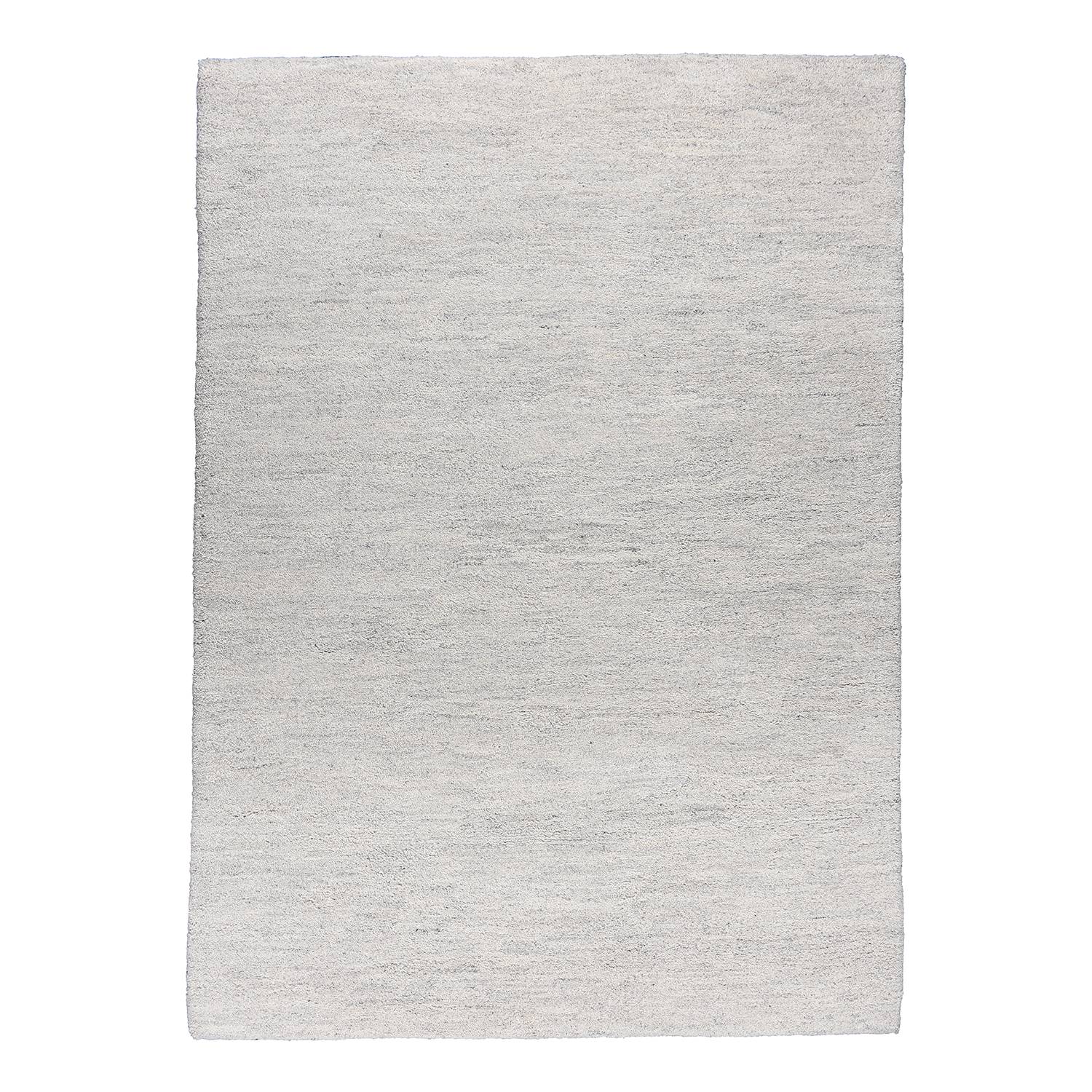 Maloronga Uni Teppich Schurwolle Sandgrau 70 x 140 cm