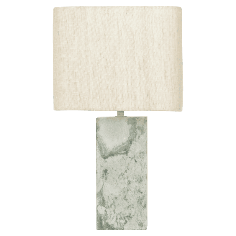 Suvi Tischlampe Onyx-Marmor Grün