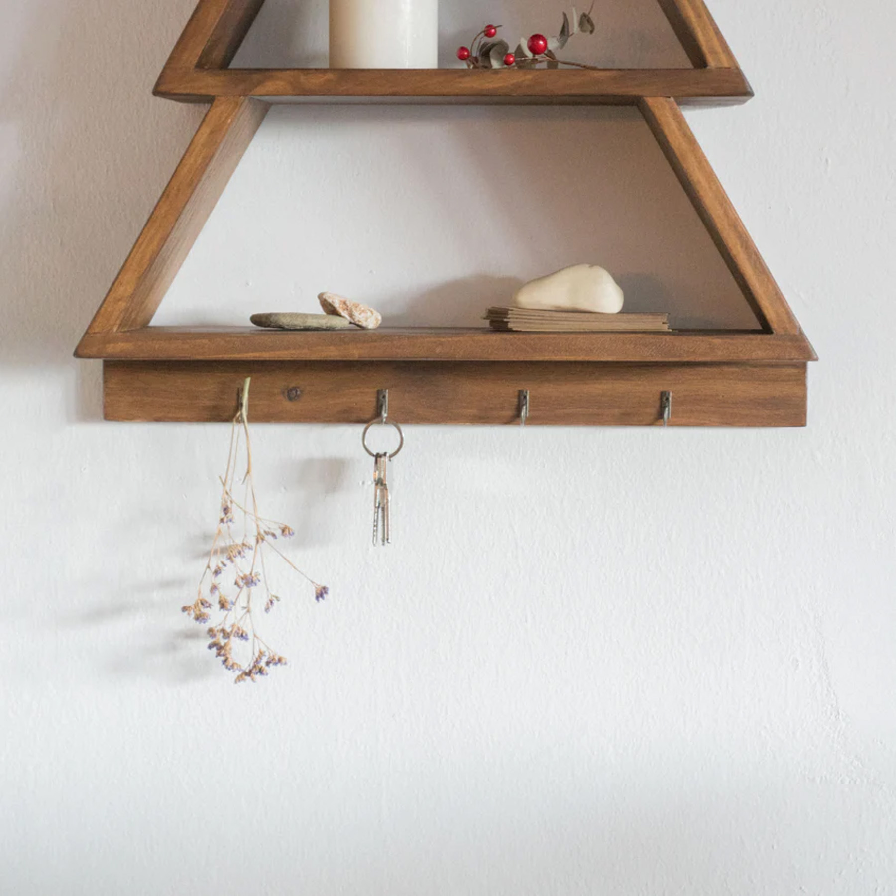 Shada Baum Regal Holz Nussbaum