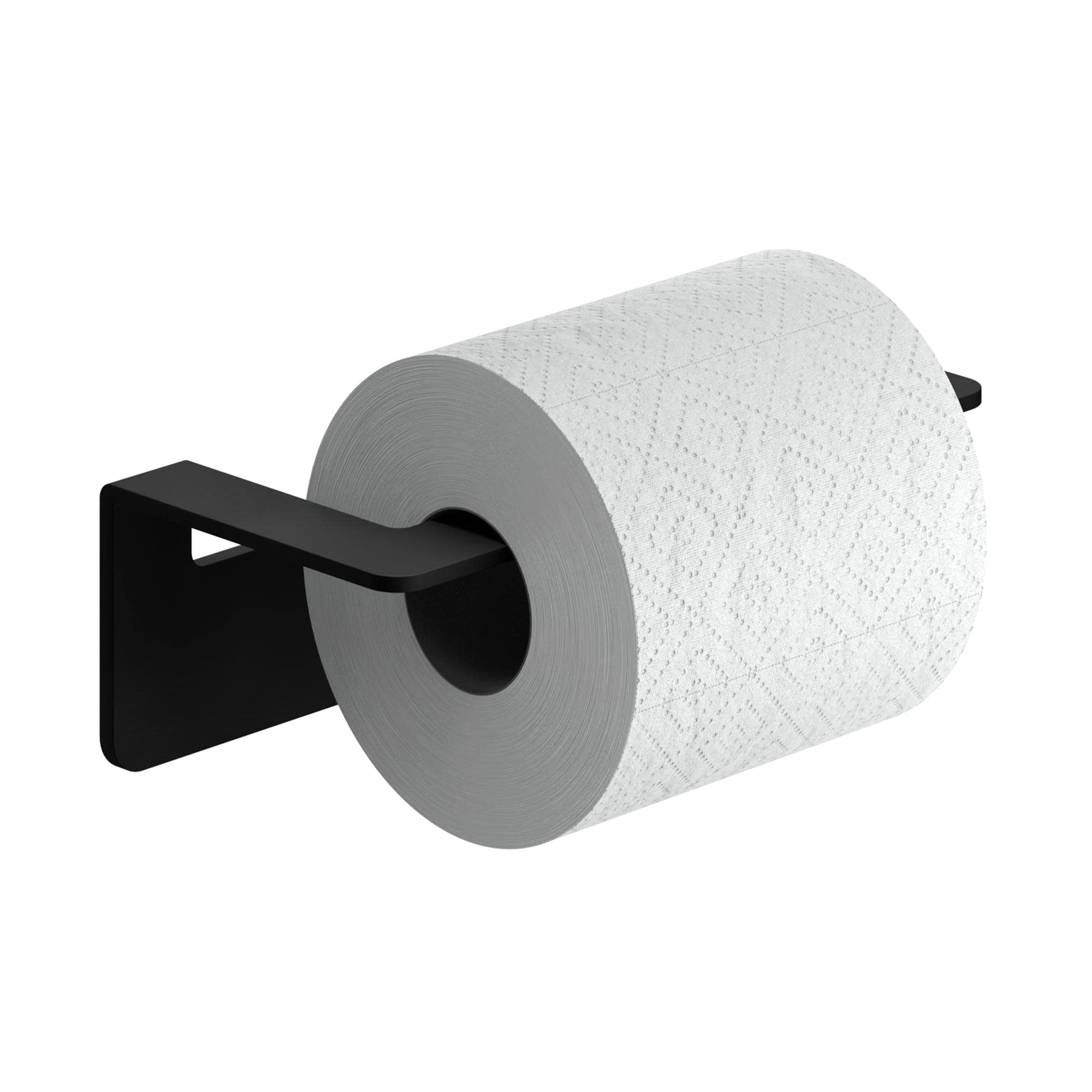 Toilettenpapierhalter Edelstahl Schwarz