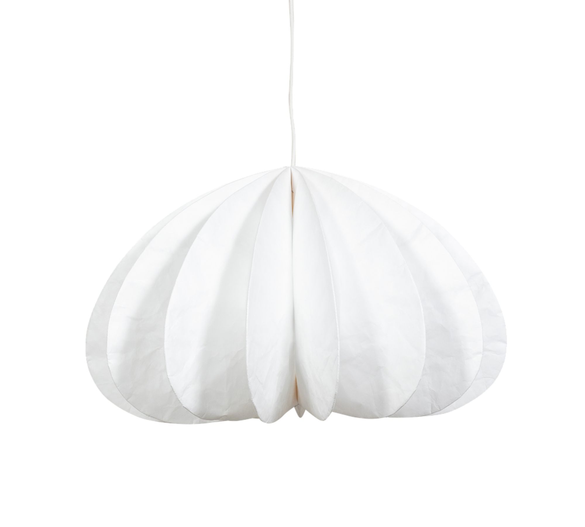 Dalia Pendelleuchte Papier Weiß Ø 60cm