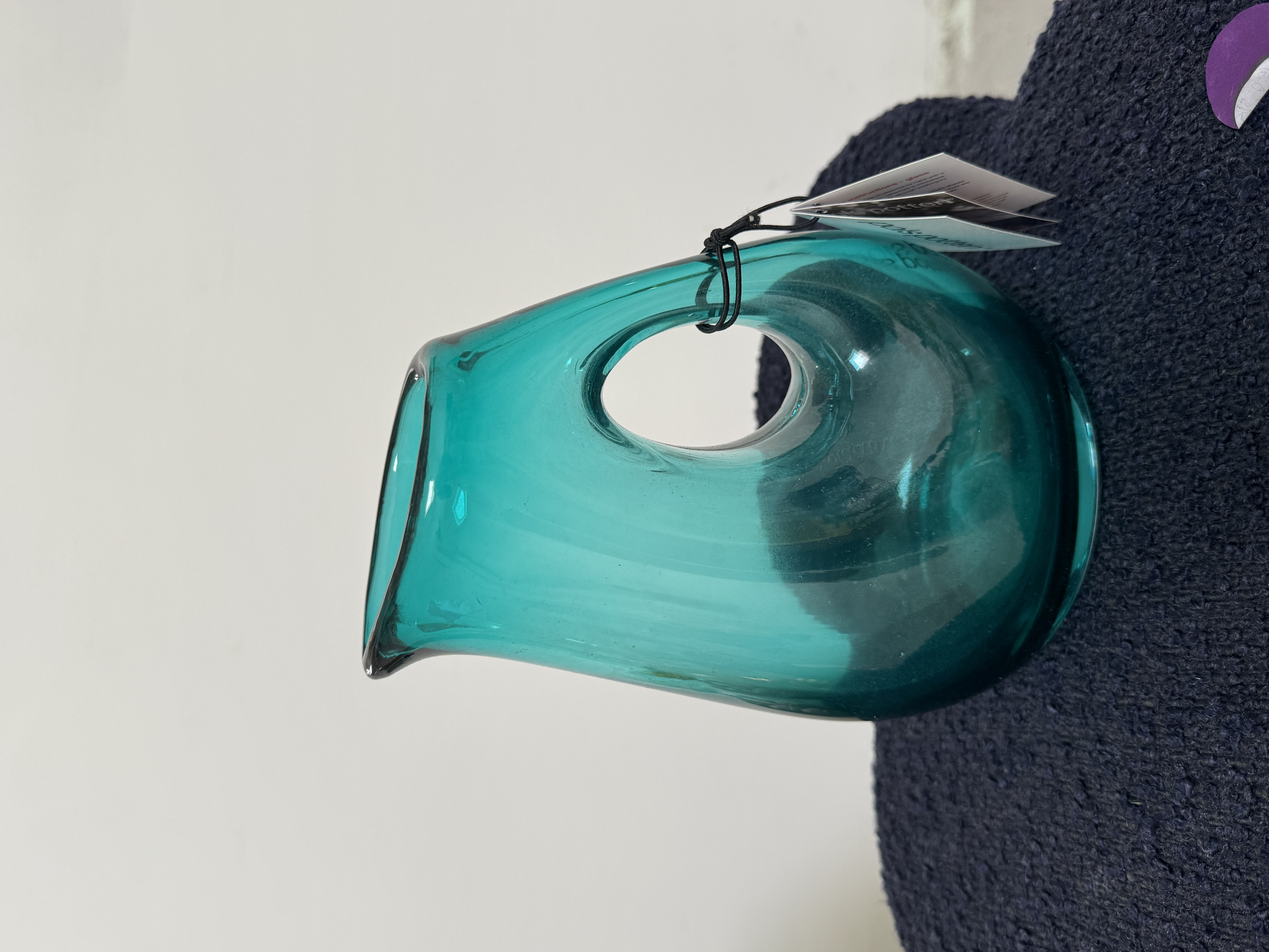 Pitcher with hole Glass Green