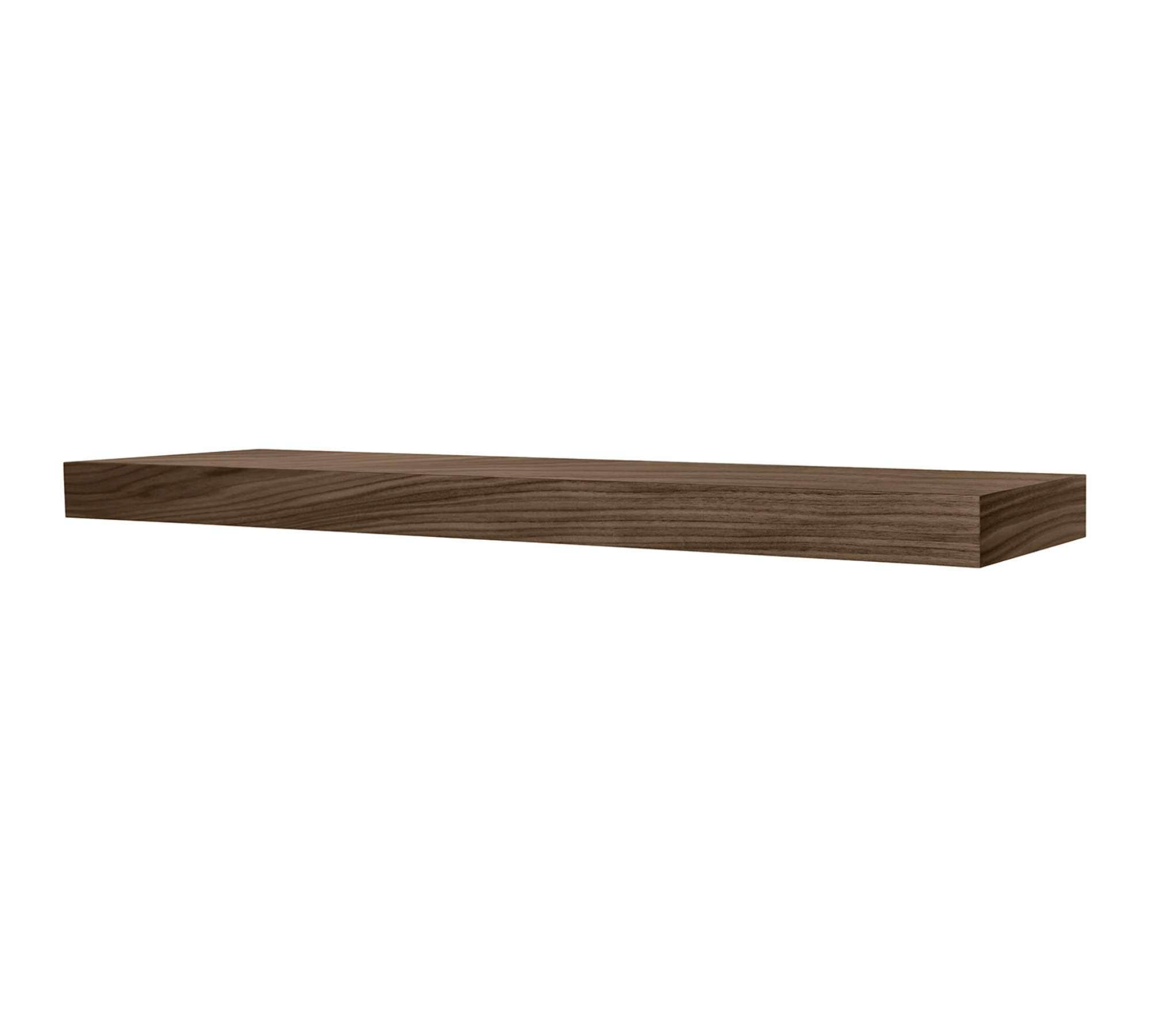 Wall shelf Veneered Walnut 90 cm