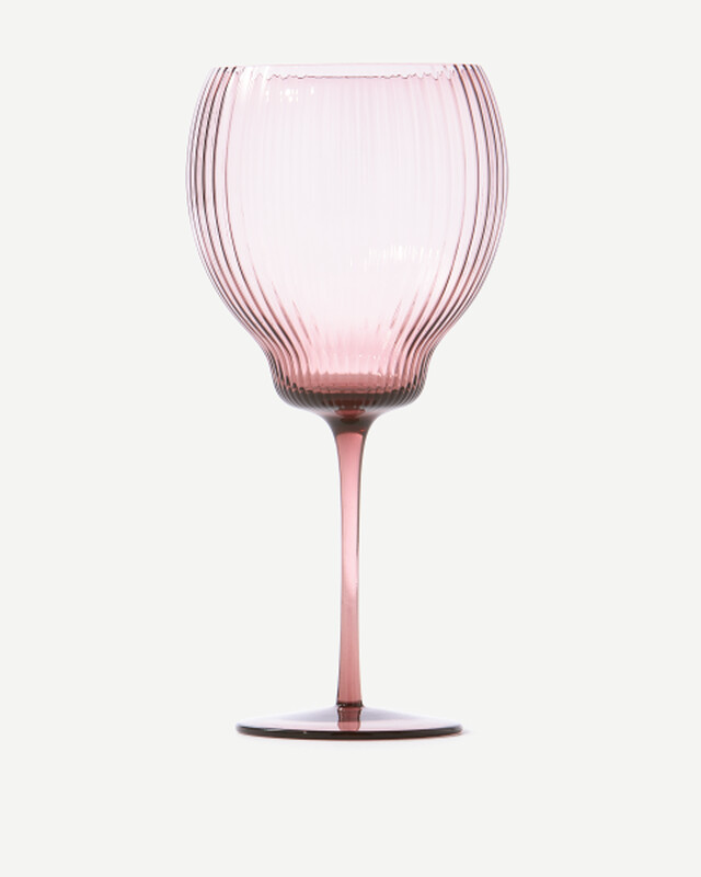 Pum Weinglas Glas Lila