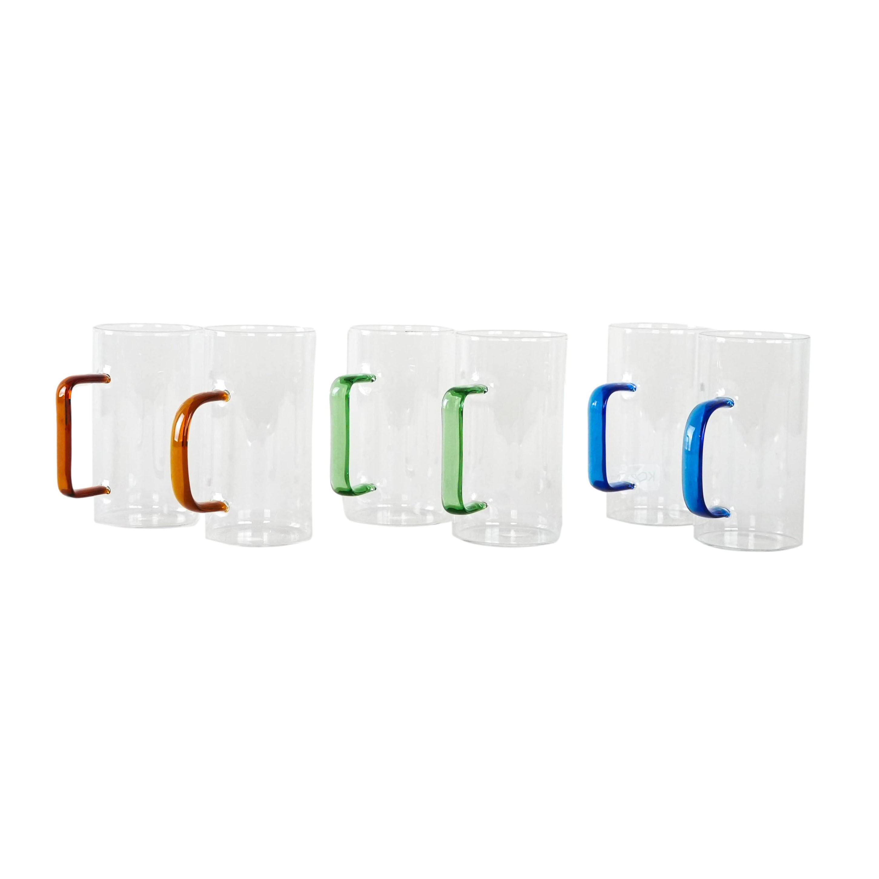 Bicchieri 6x Multicolore
