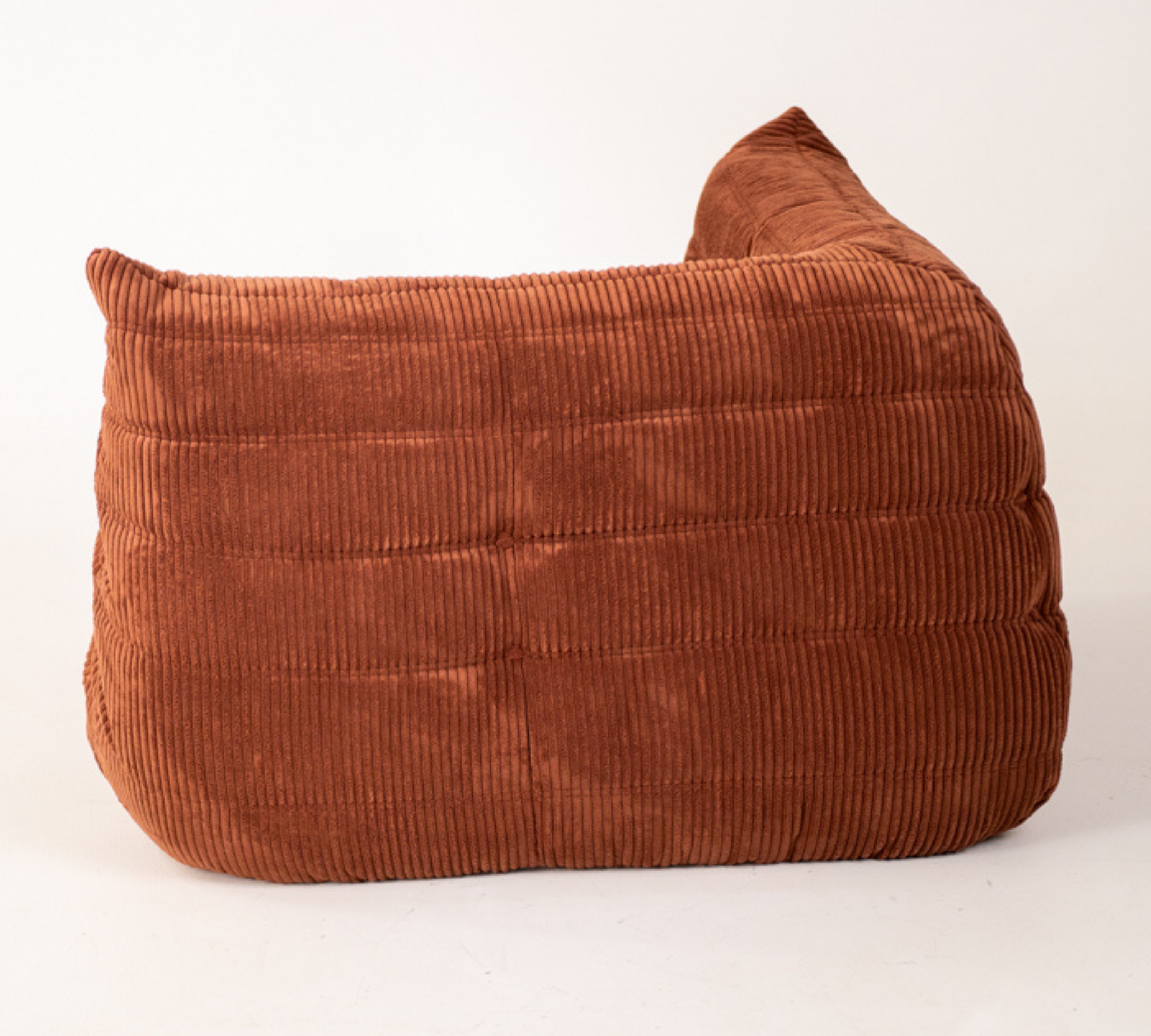 Togo Ecksofa Cord Umber