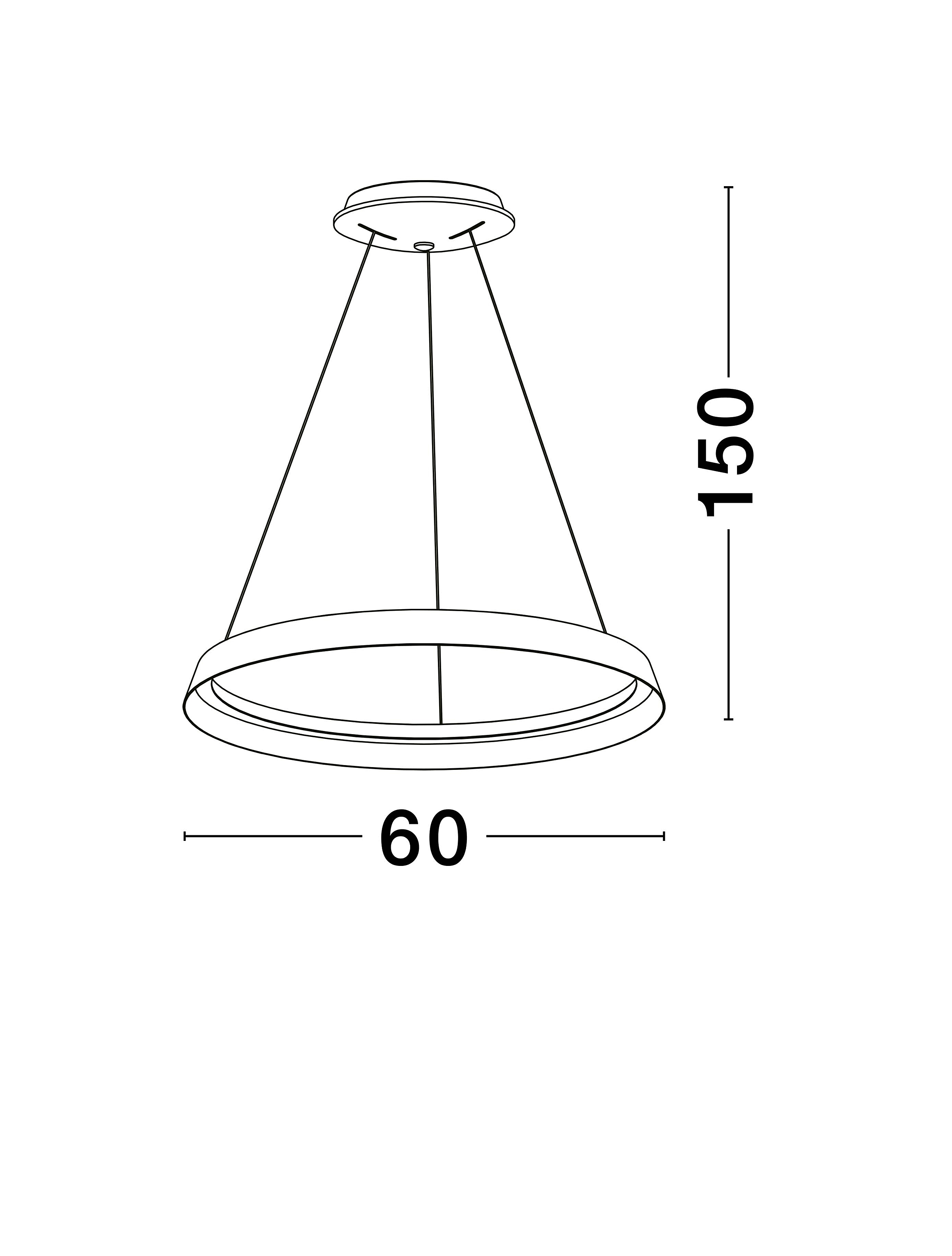 Ormi Pendant Light Aluminum Brown