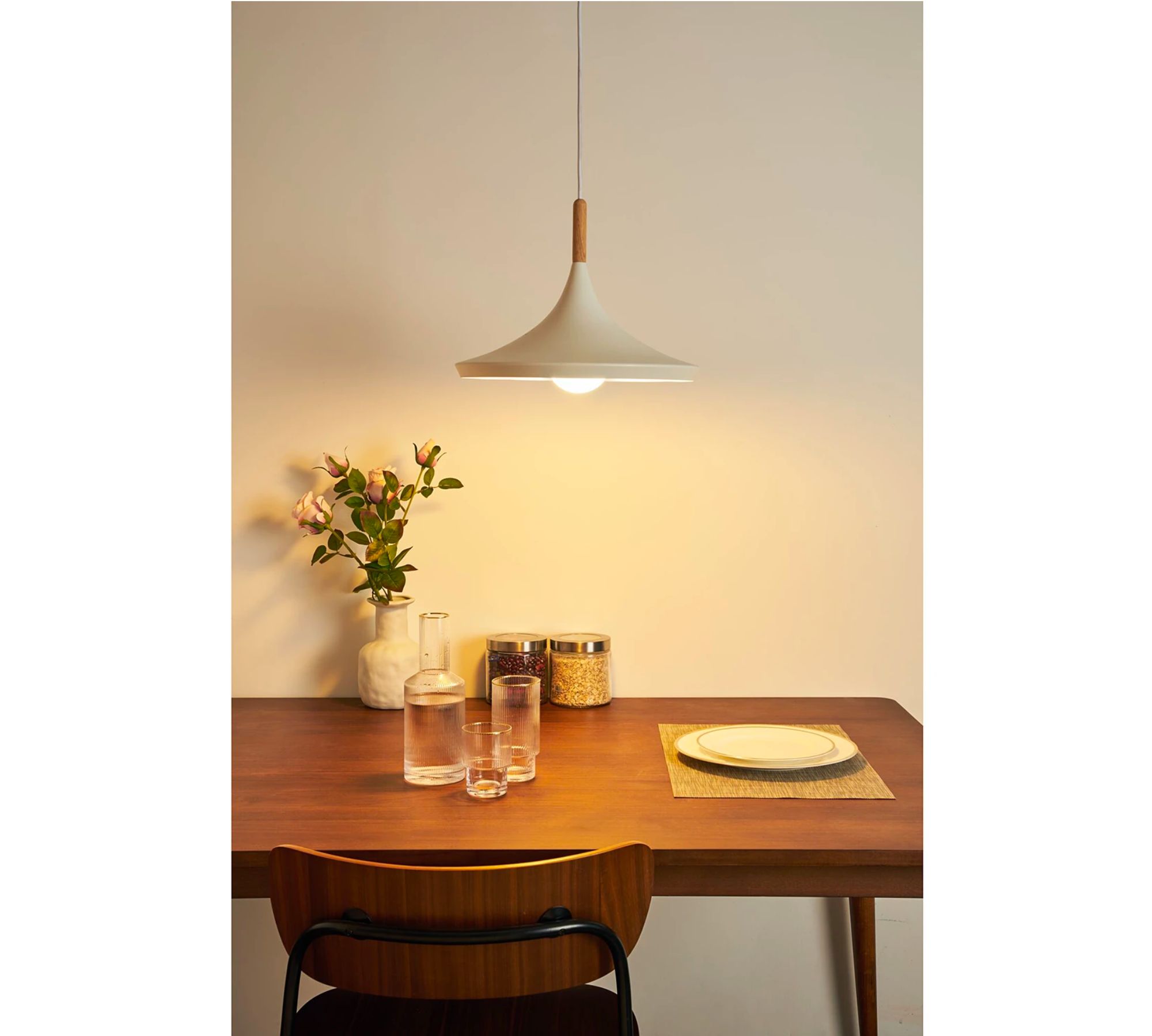 Pendant lamp 1-light aluminum