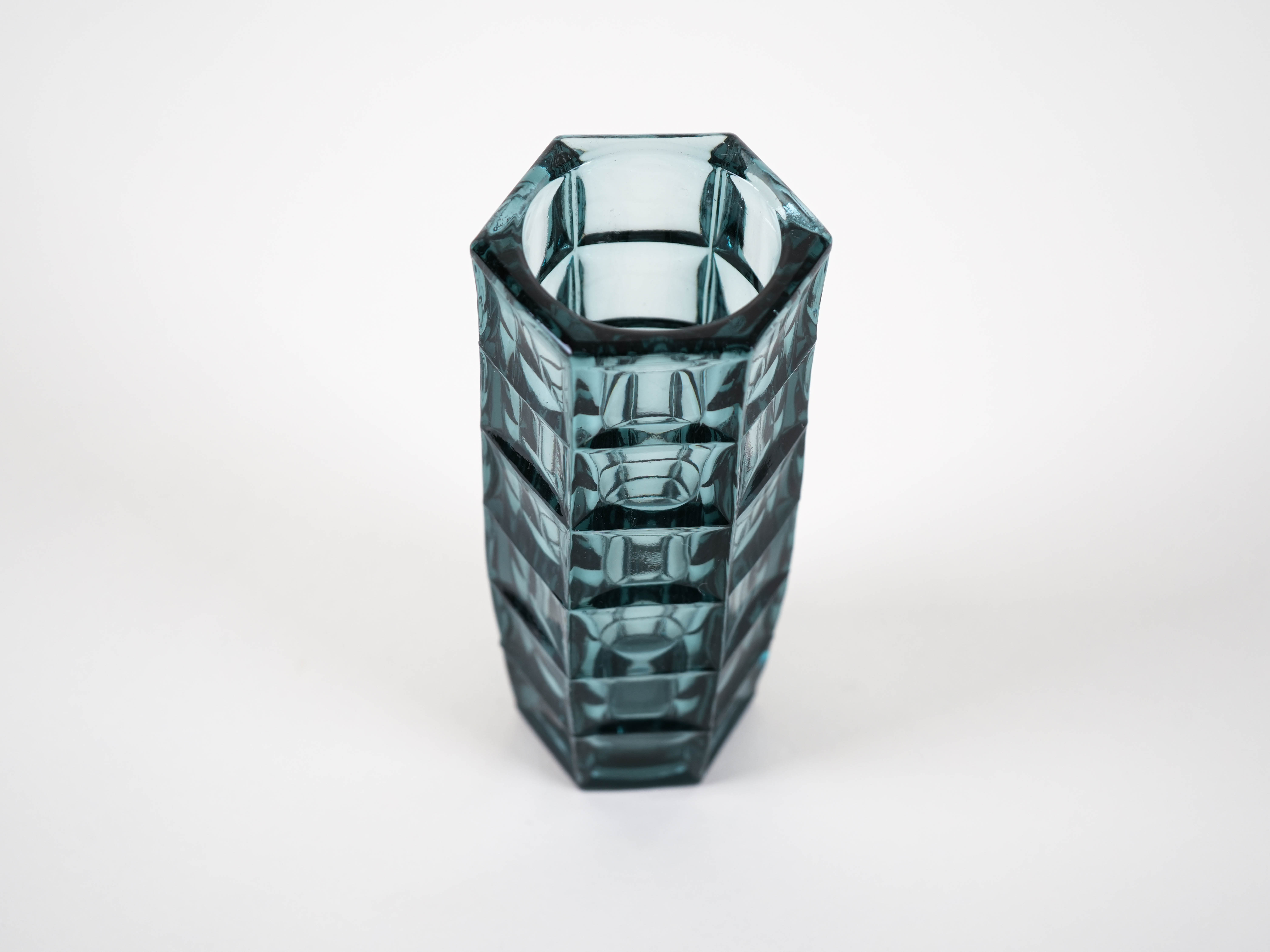 Glass vase 1970s