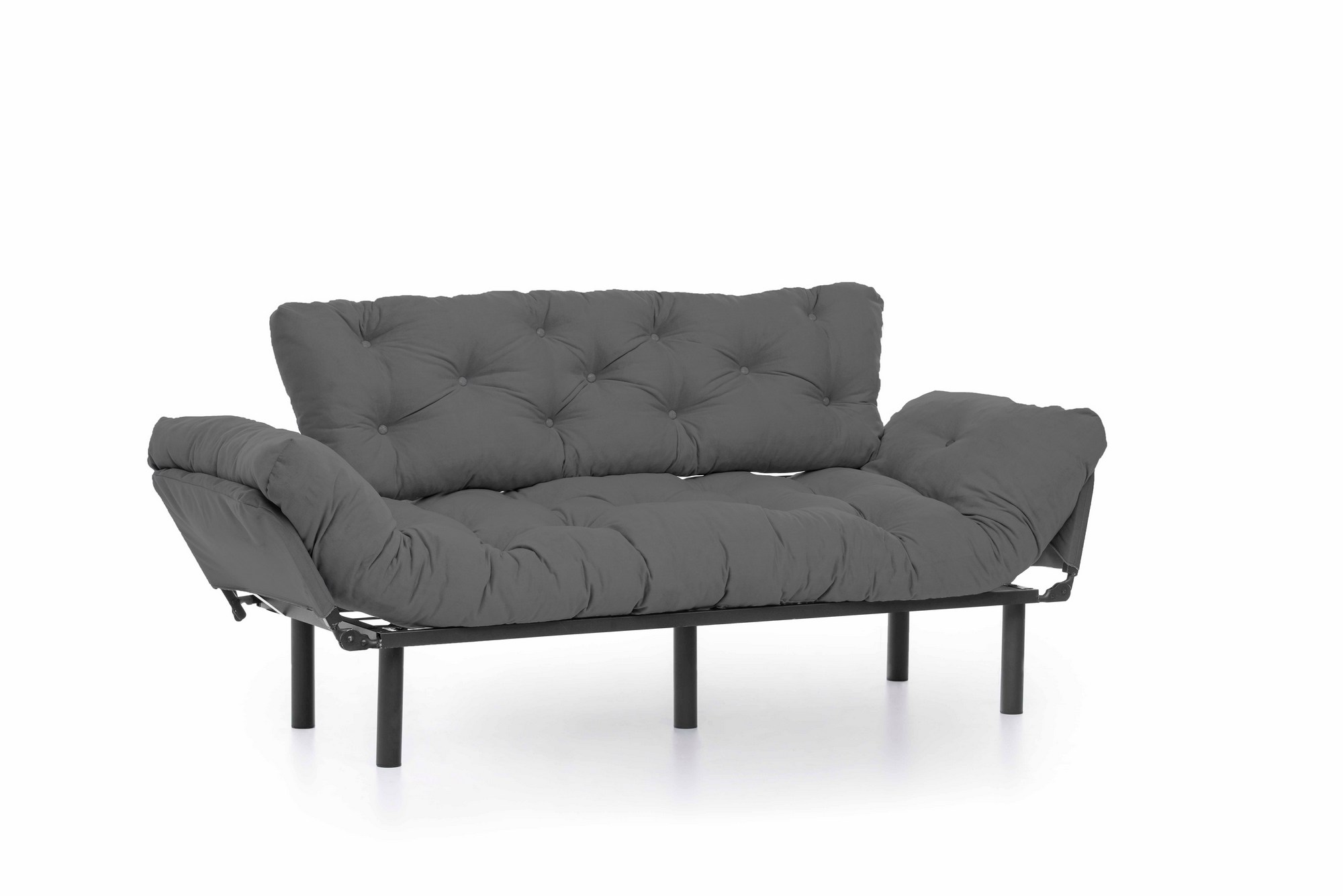 Nitta Triple Schlafsofa 3-Sitzer Grau