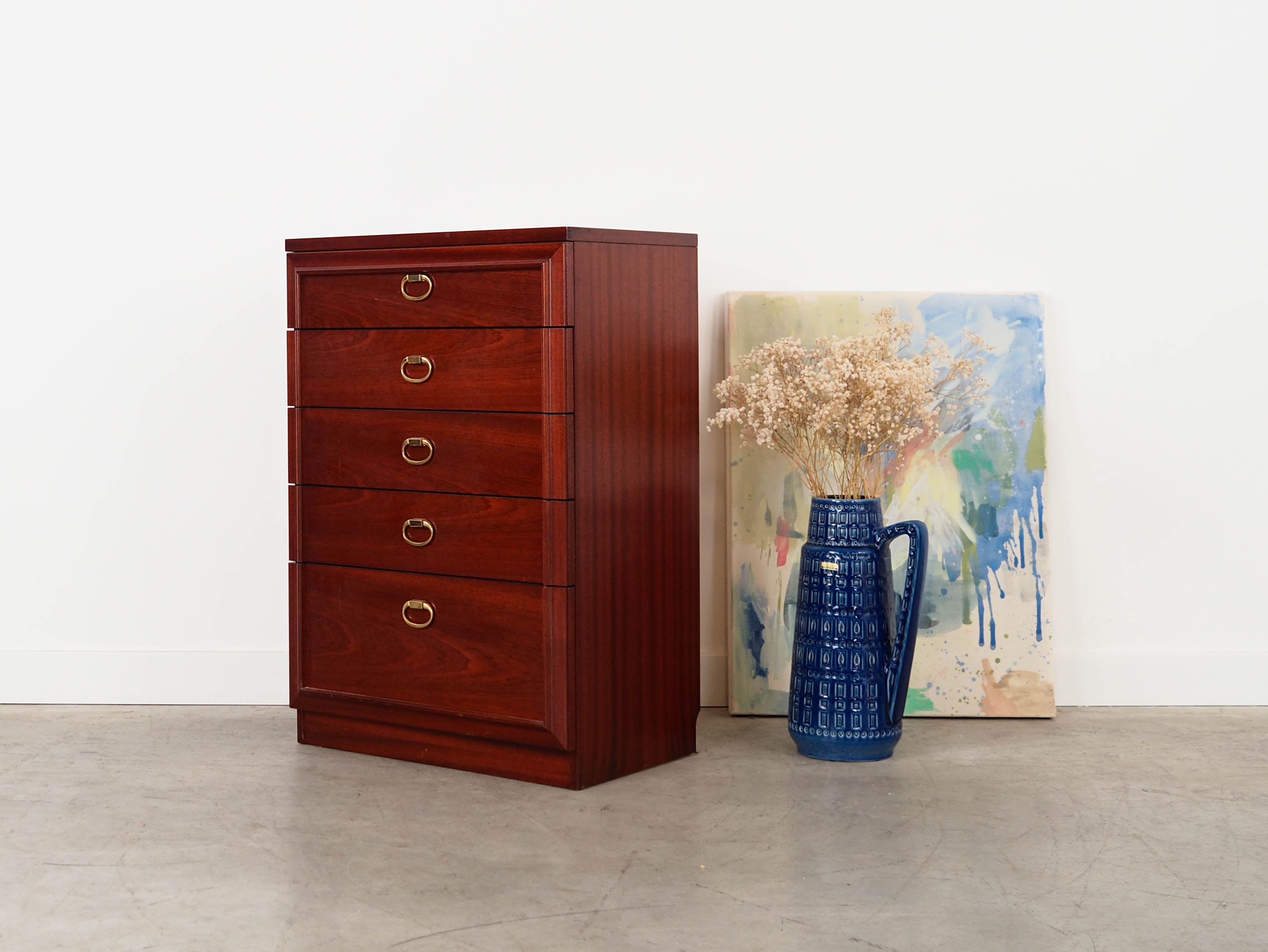 Mahogany Chest of Drawers 1980s