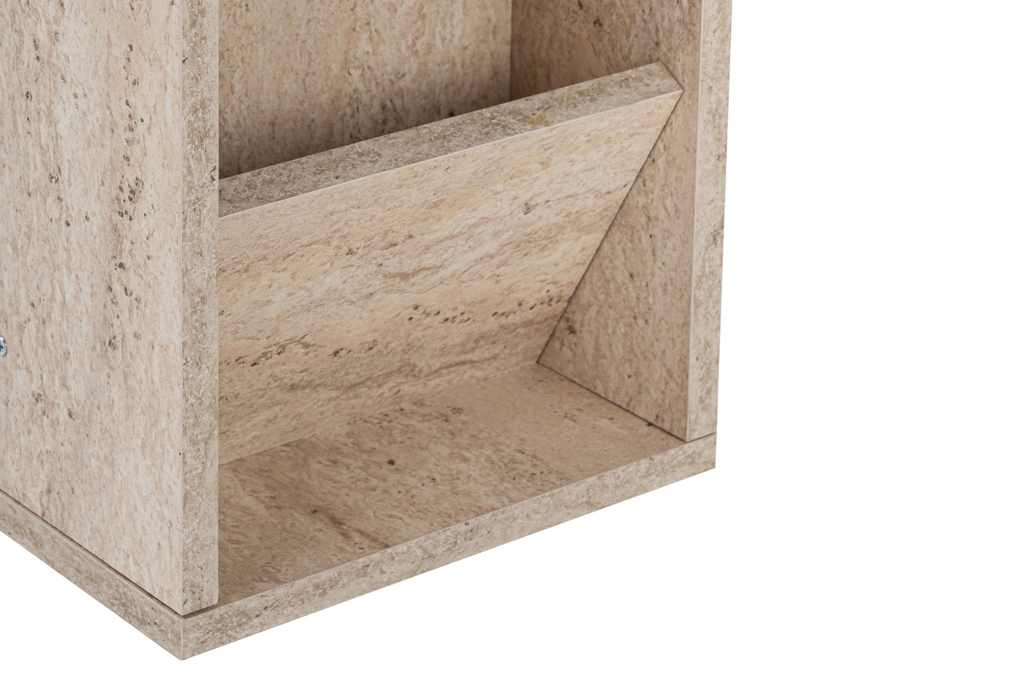 Filinta Beistelltisch Holz Travertine