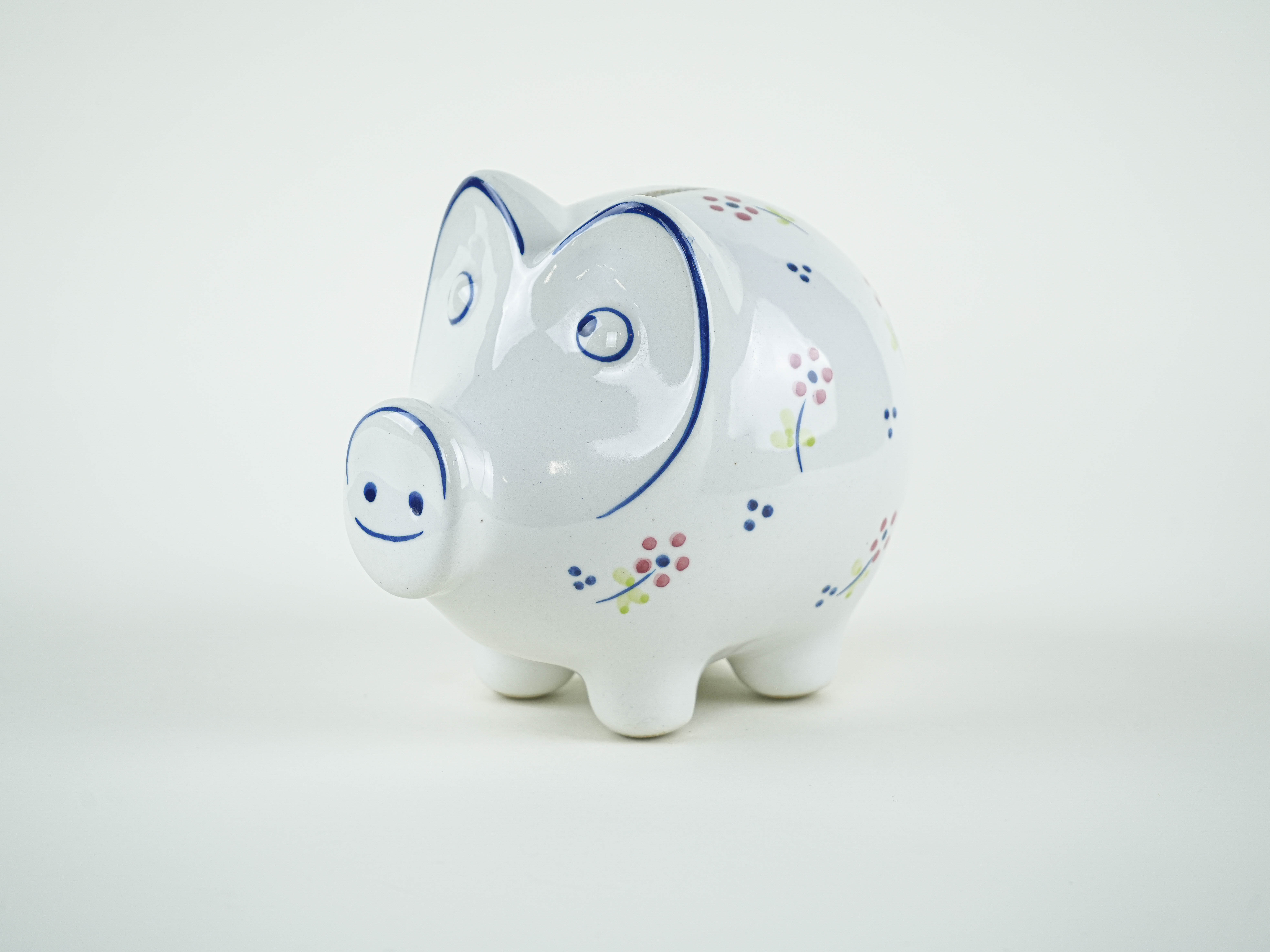 Ceramic piggy bank 1970s