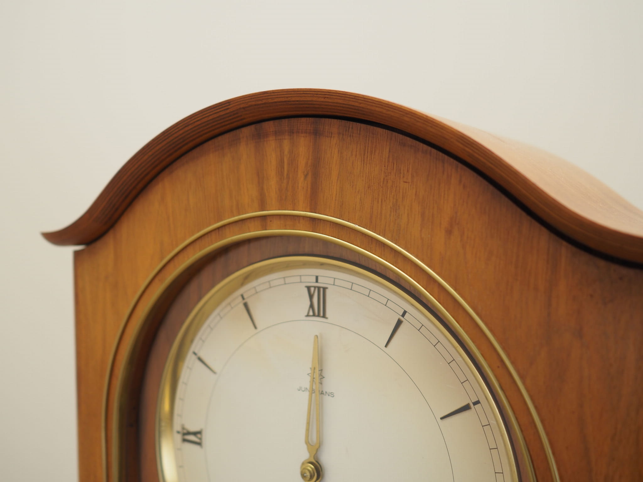 Vintage grandfather clock pine wood