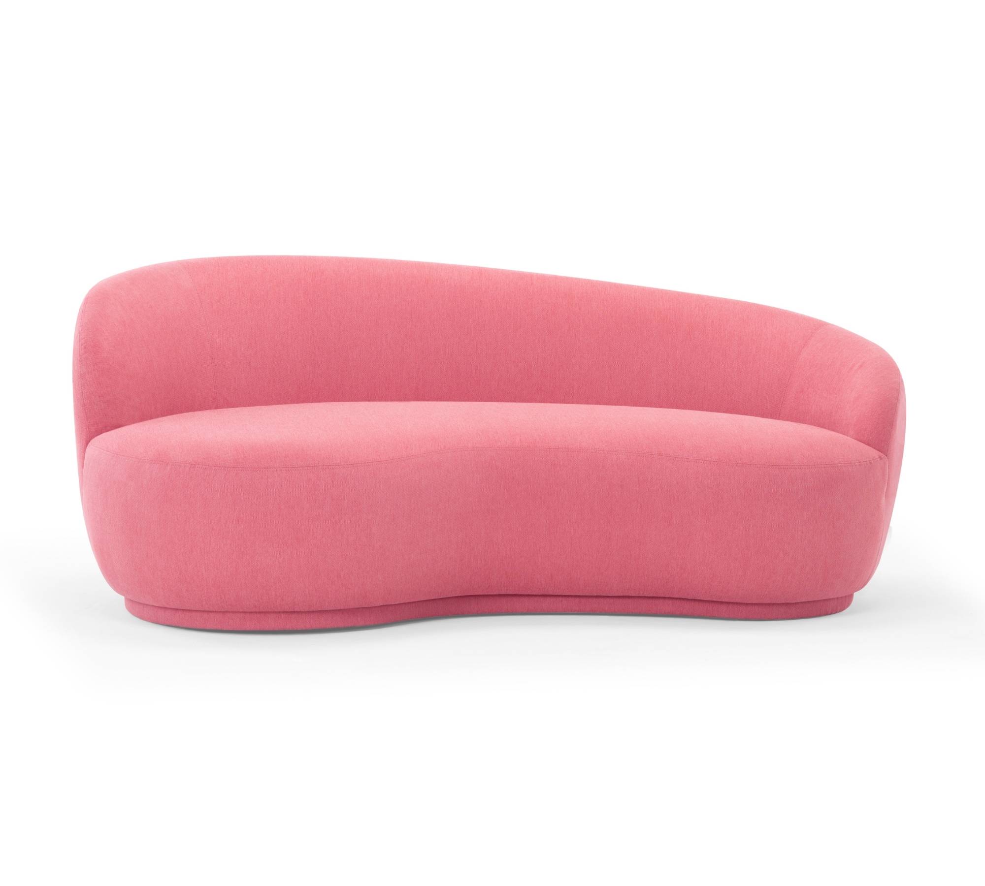 Rose Sofa 2,5-Sitzer Firenze Bubble Gum