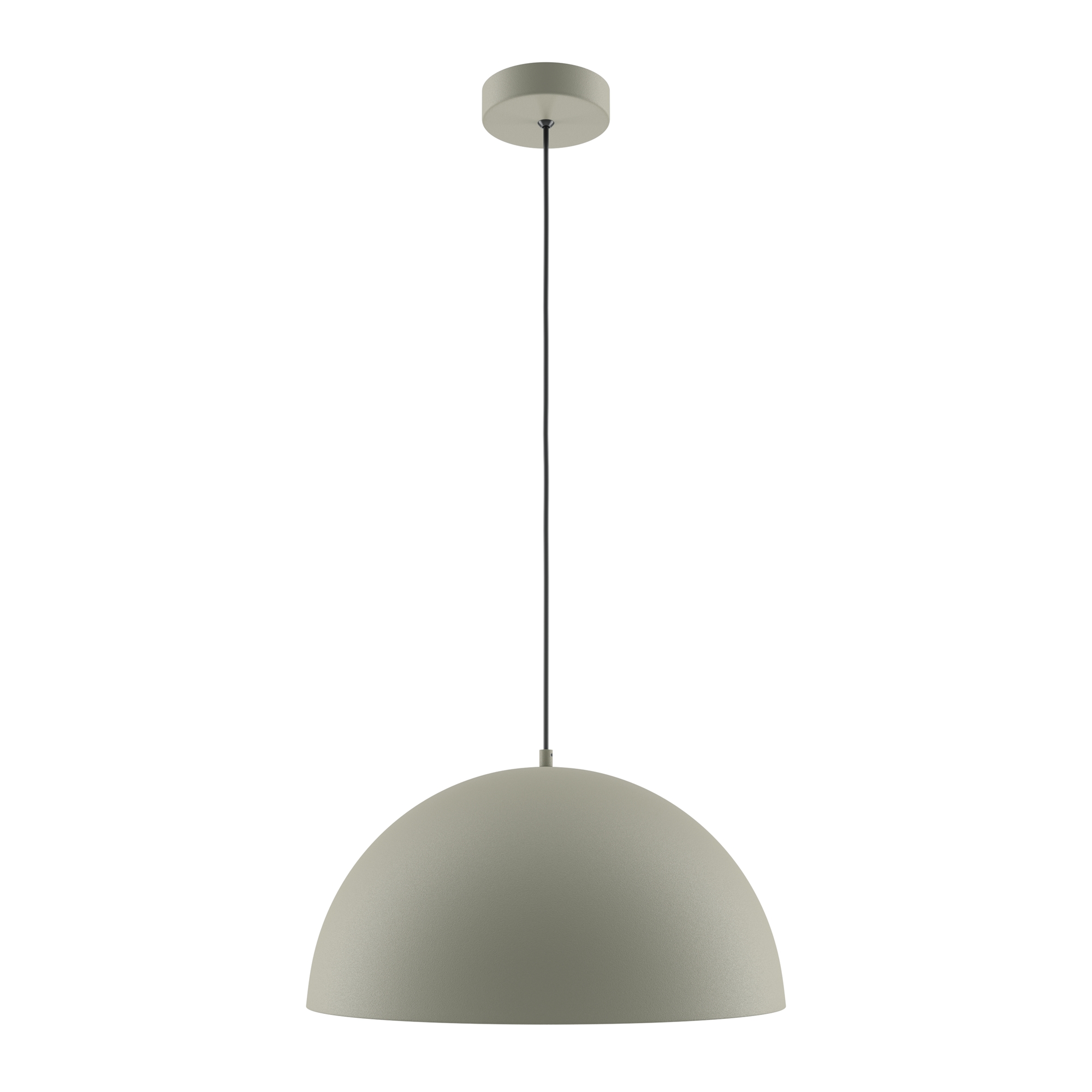 Basic colors pendant lamp metal gray