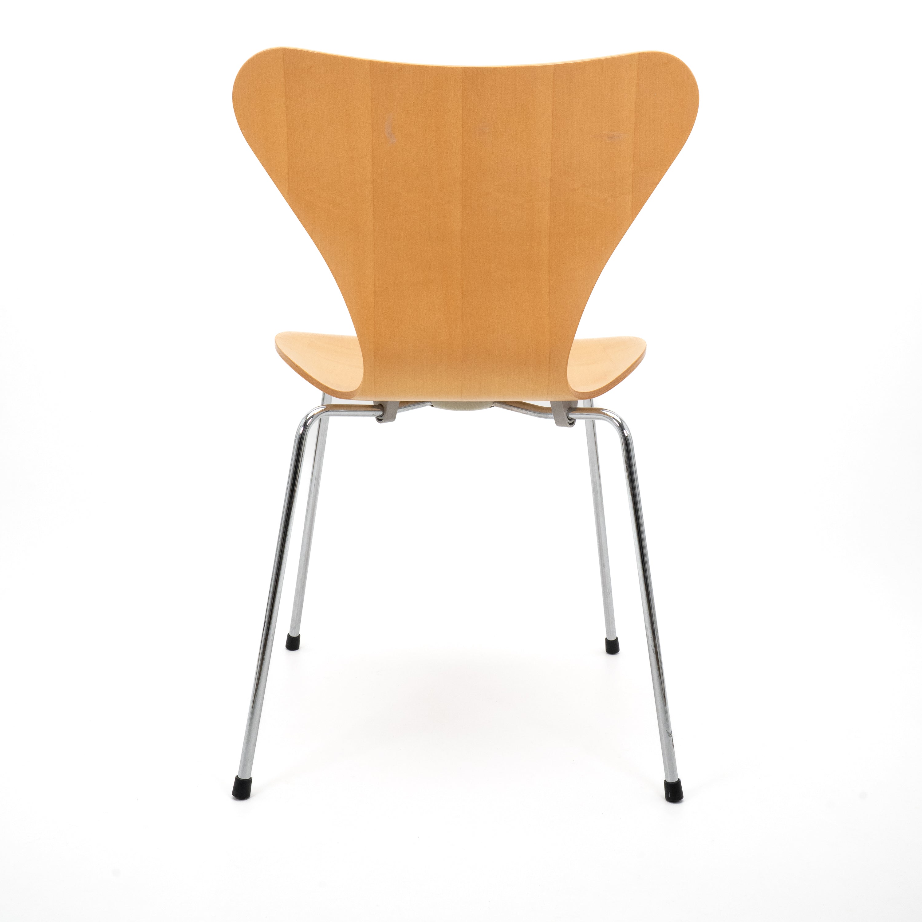 Serie 7 Stuhl Chrom Ahorn von Fritz Hansen