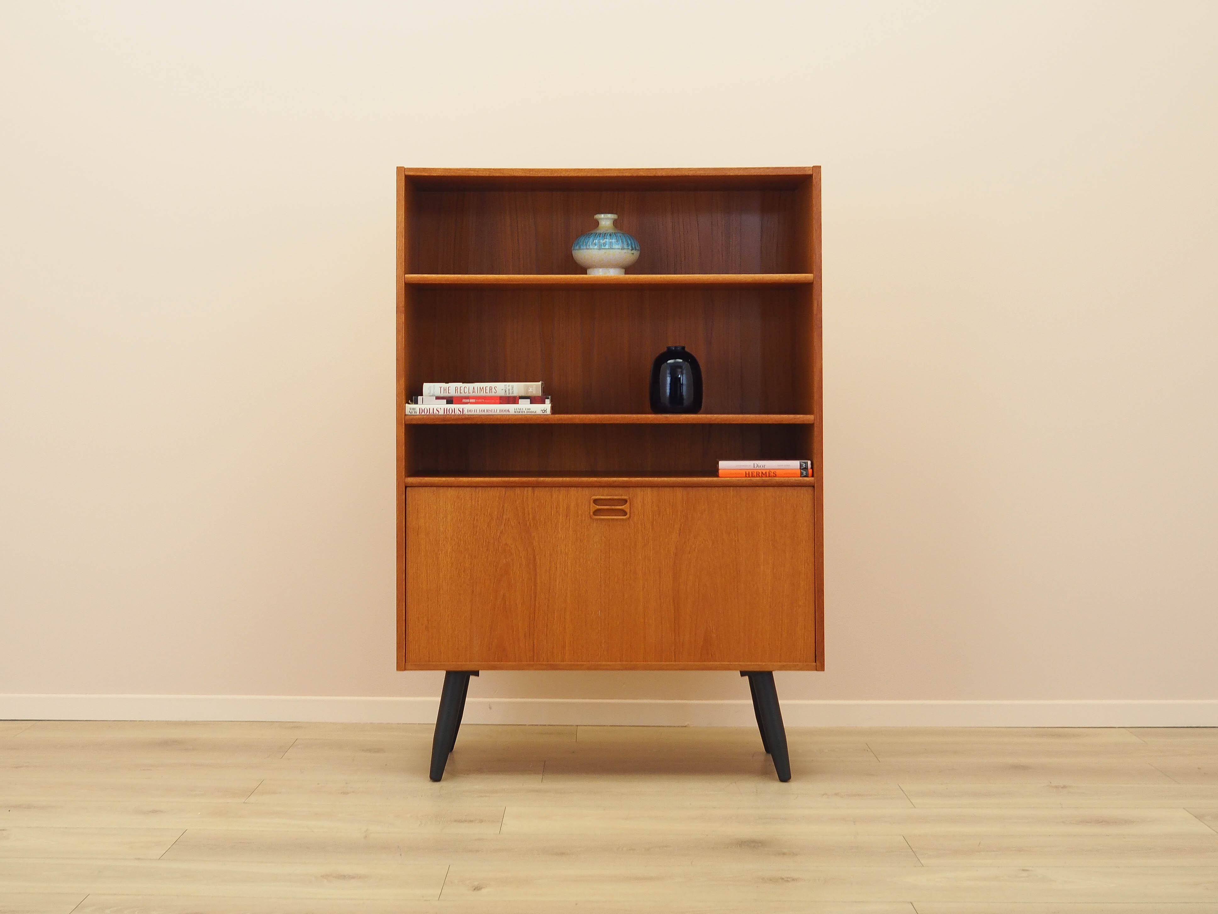 Teak-Bücherregal 1970er Jahre