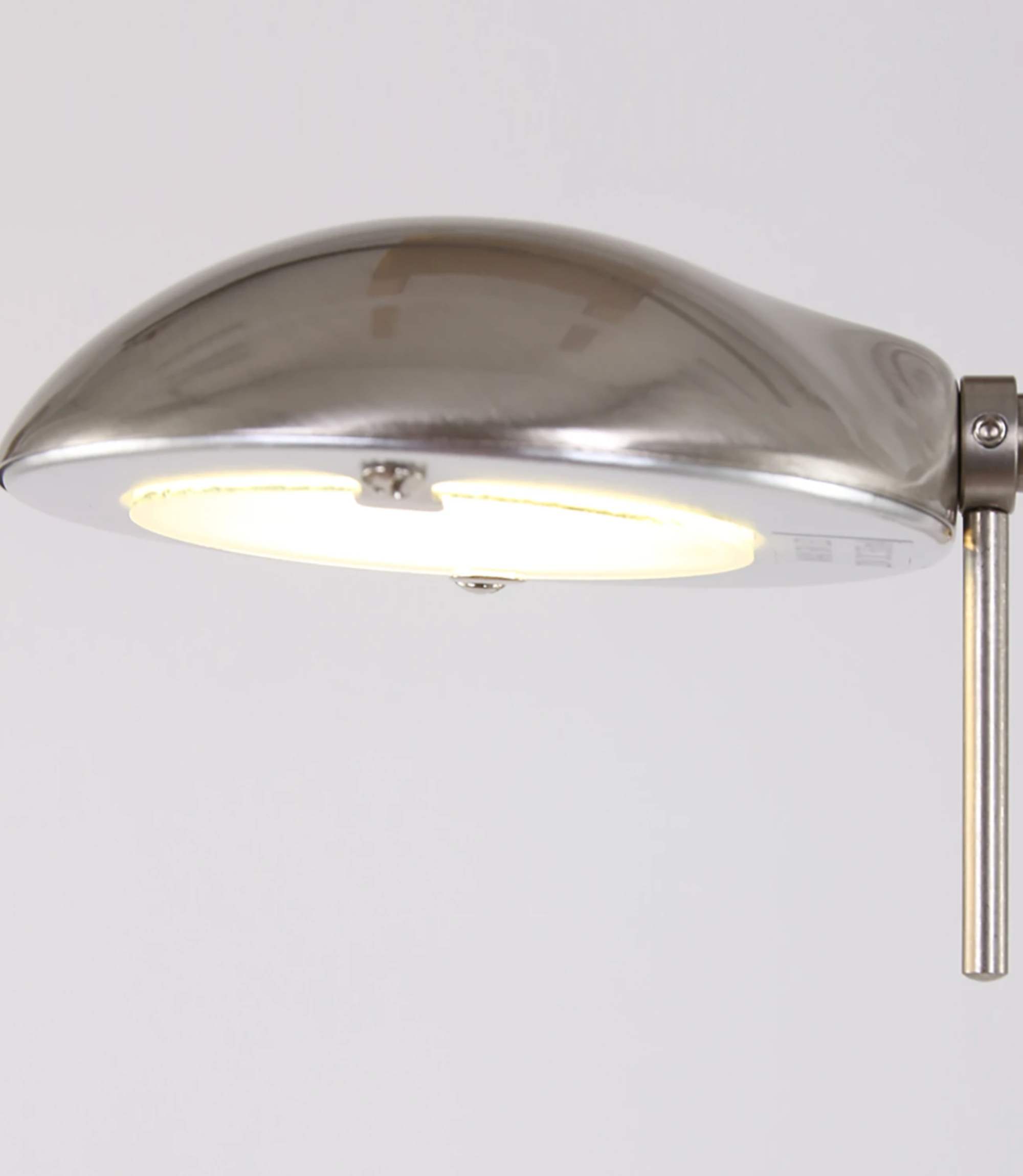 LED Stehleuchte Silber