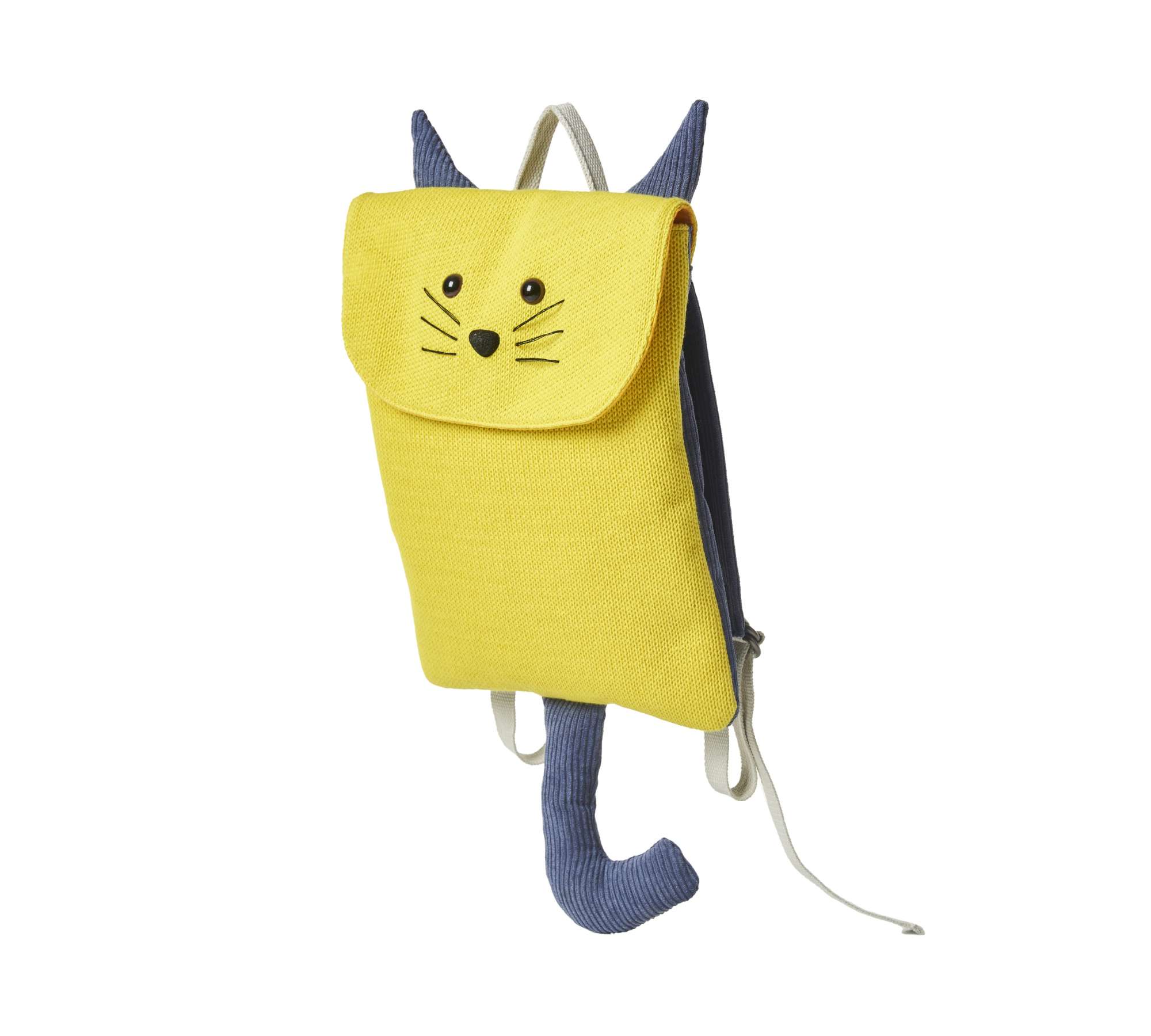 Wolf Rucksack Baumwolle Gelb