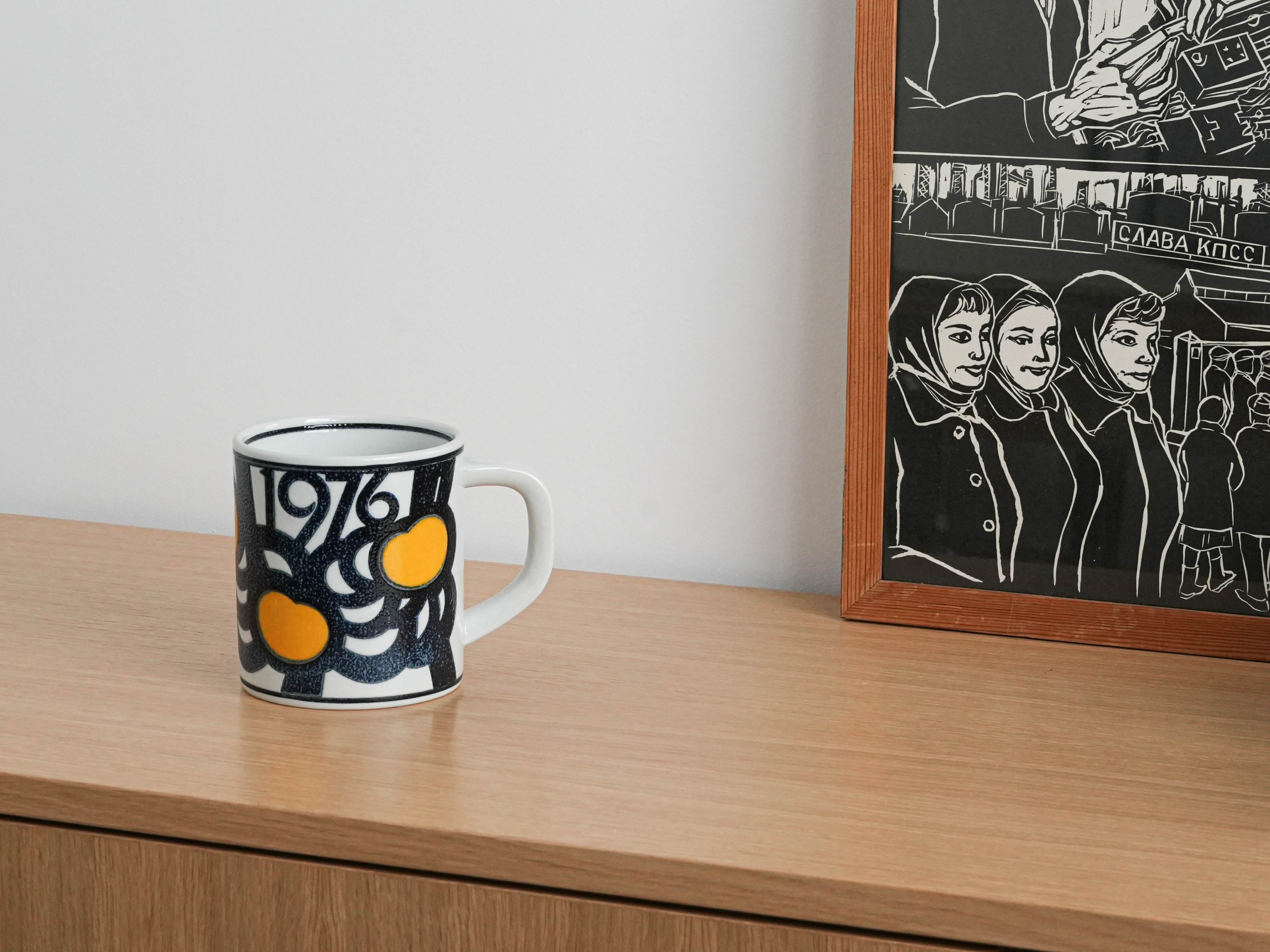 Sammelbecher Porzellan Mehrfarbig