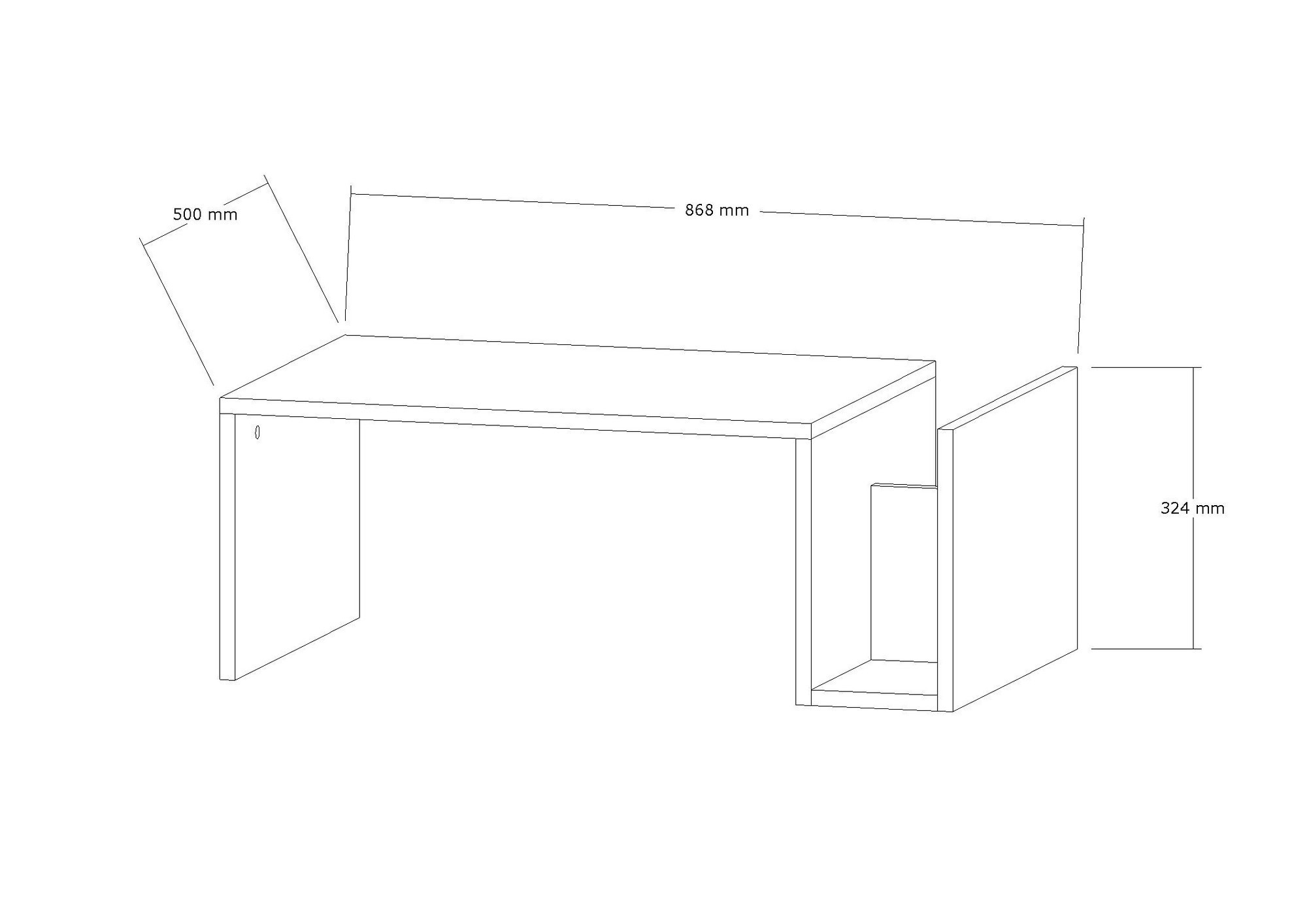 Memo Couchtisch Holz Travertine