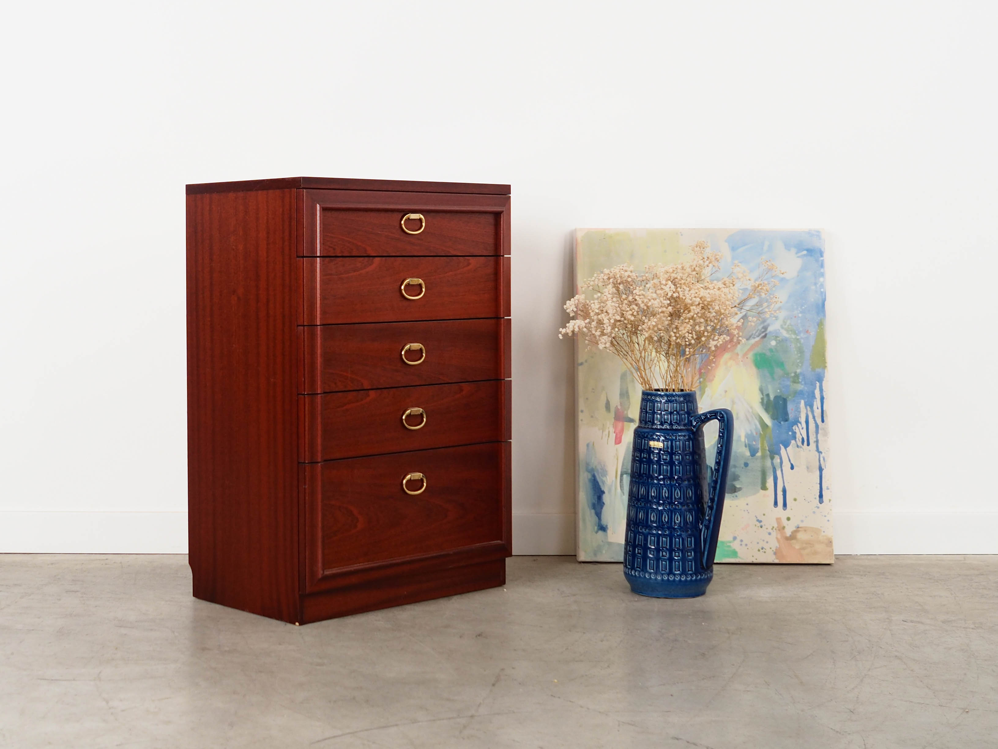 Mahogany Chest of Drawers 1980s