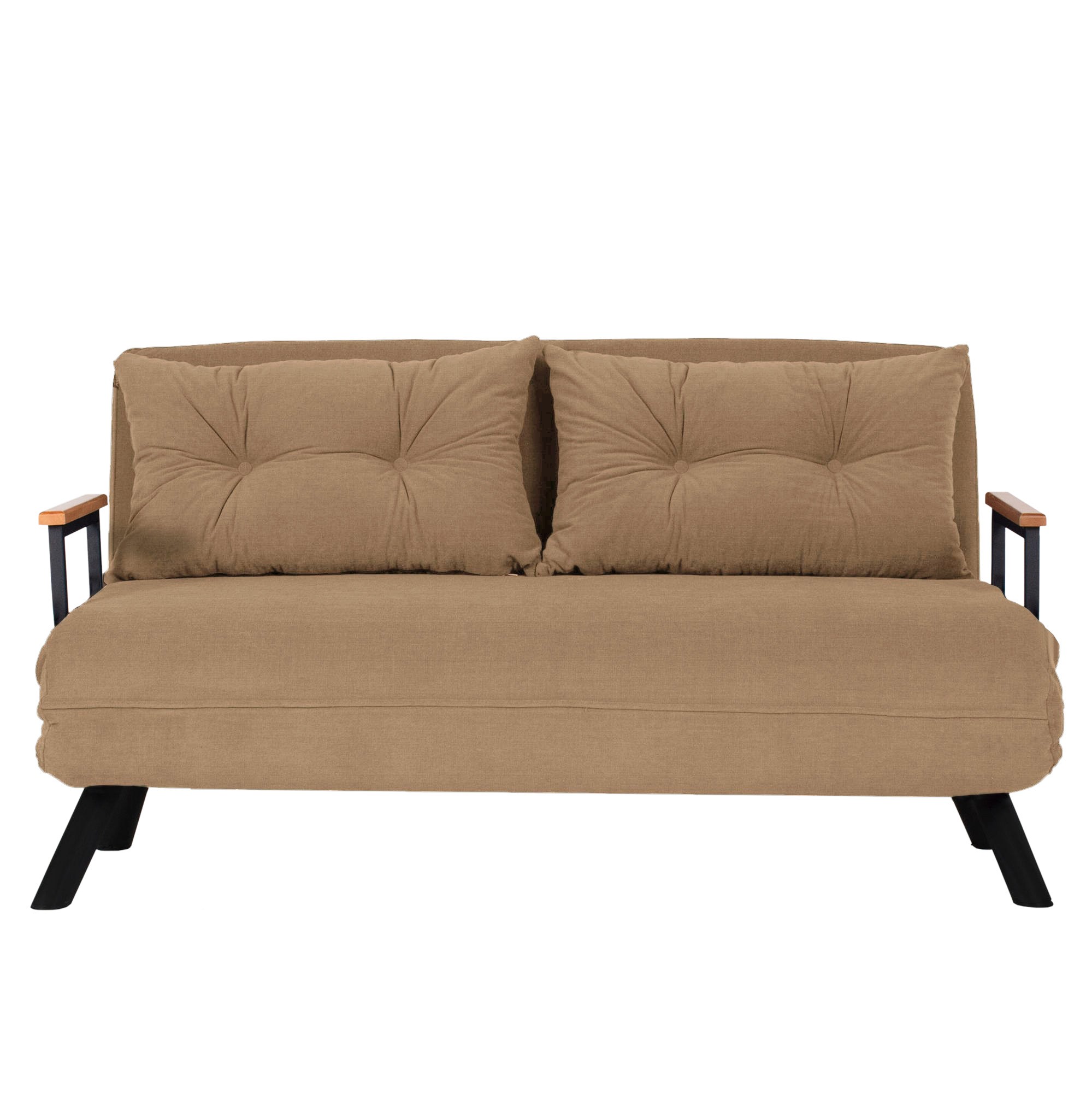 Sando Schlafsofa 2-Sitzer Sandbraun