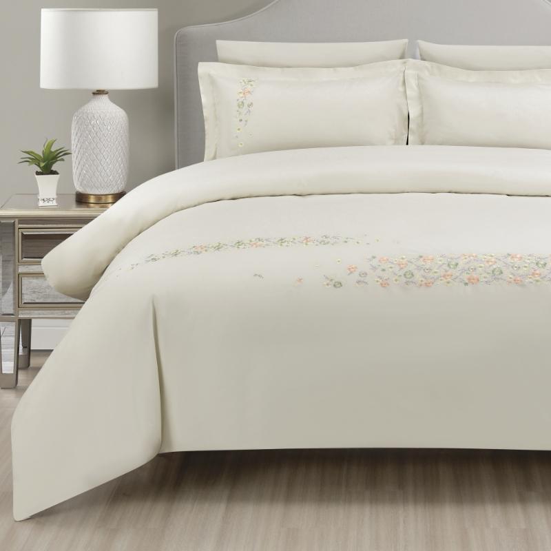Bed linen set Cotton Cream white 140x200cm