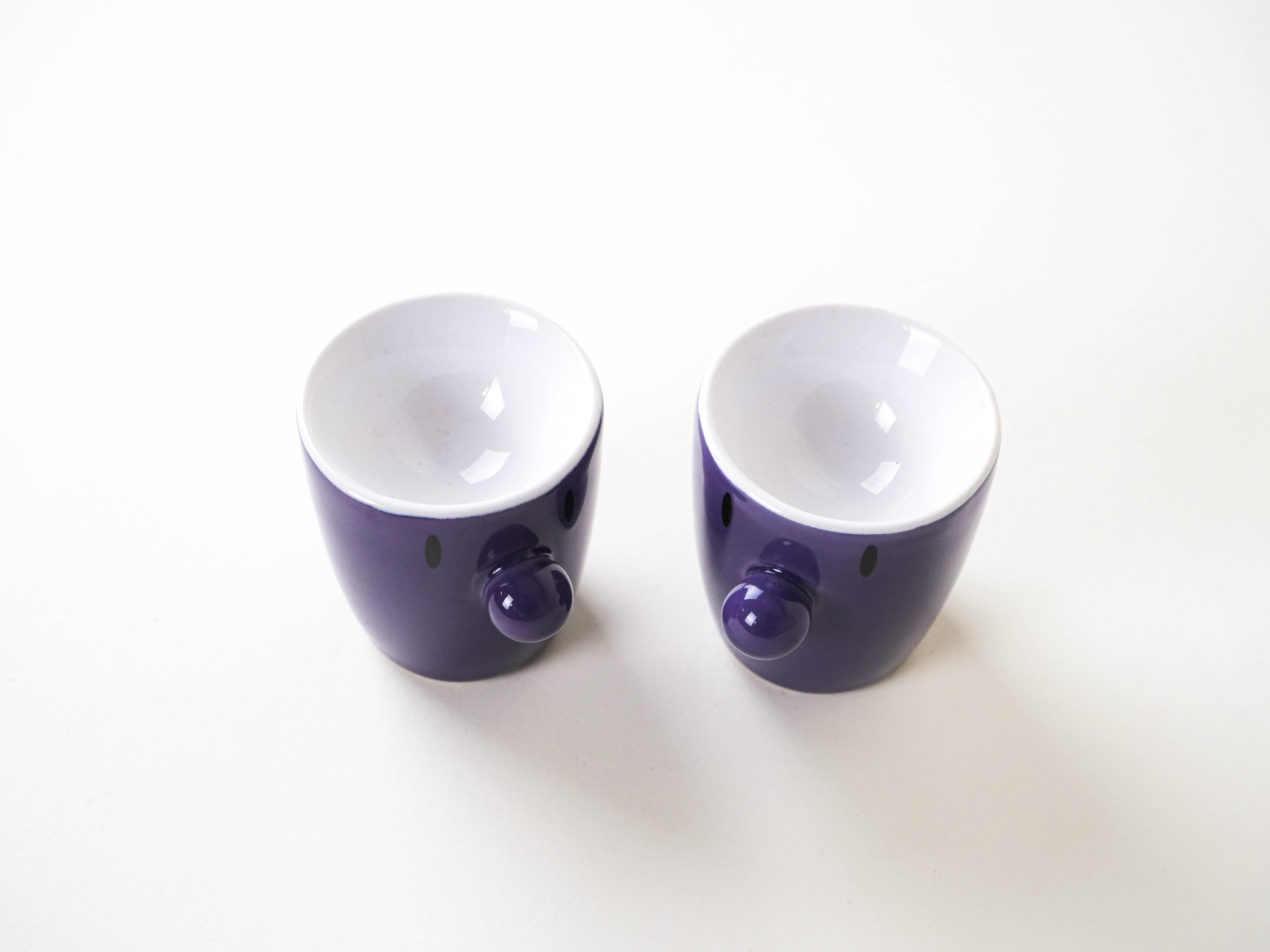 Egg cup set 1970s HOPTIMIST