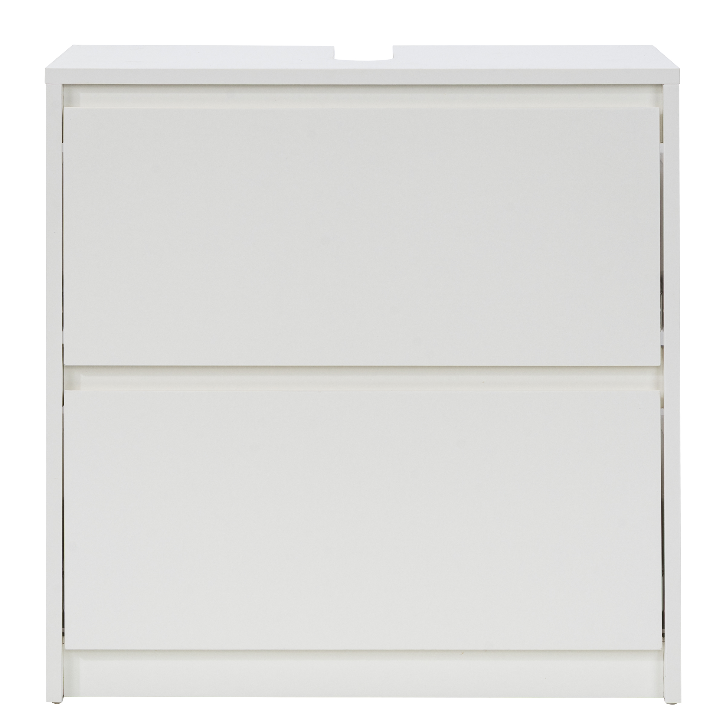 Gergov Waschbeckenunterschrank Weiß