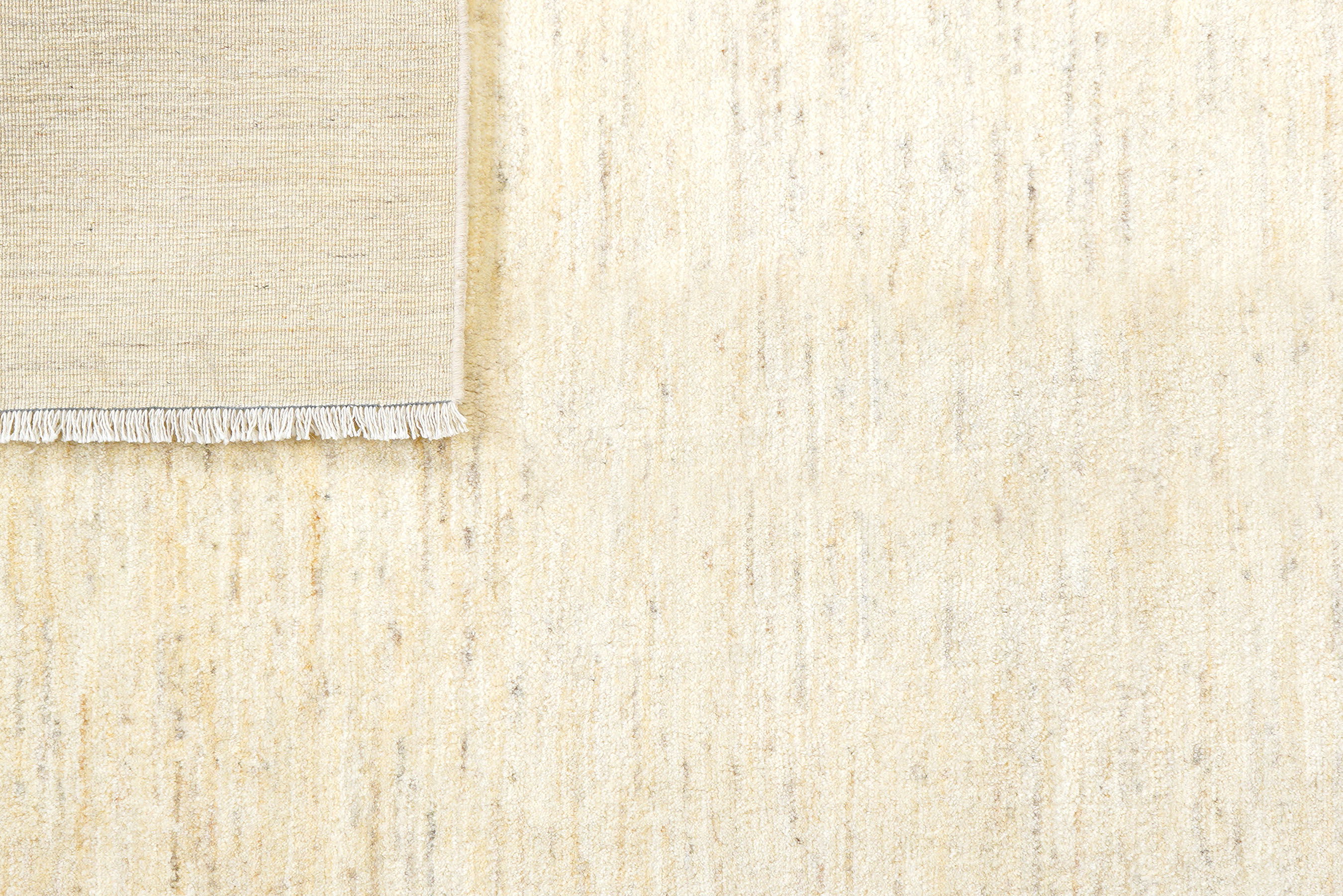 Rizbaf Gabbeh-Teppich Wolle Beige
