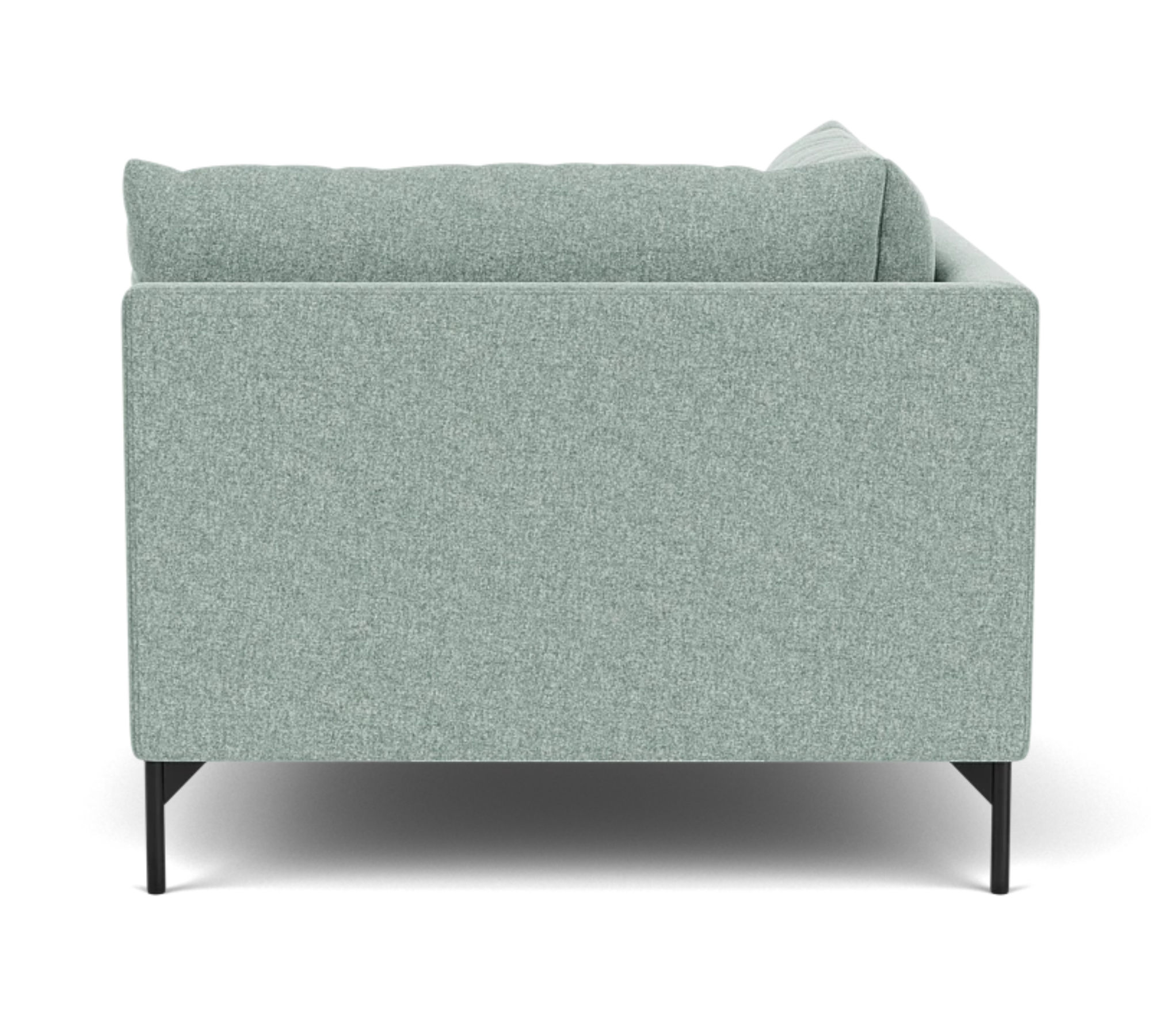 Vincent 1-Sitzer Eckmodul Rechts Fabio Grey Green