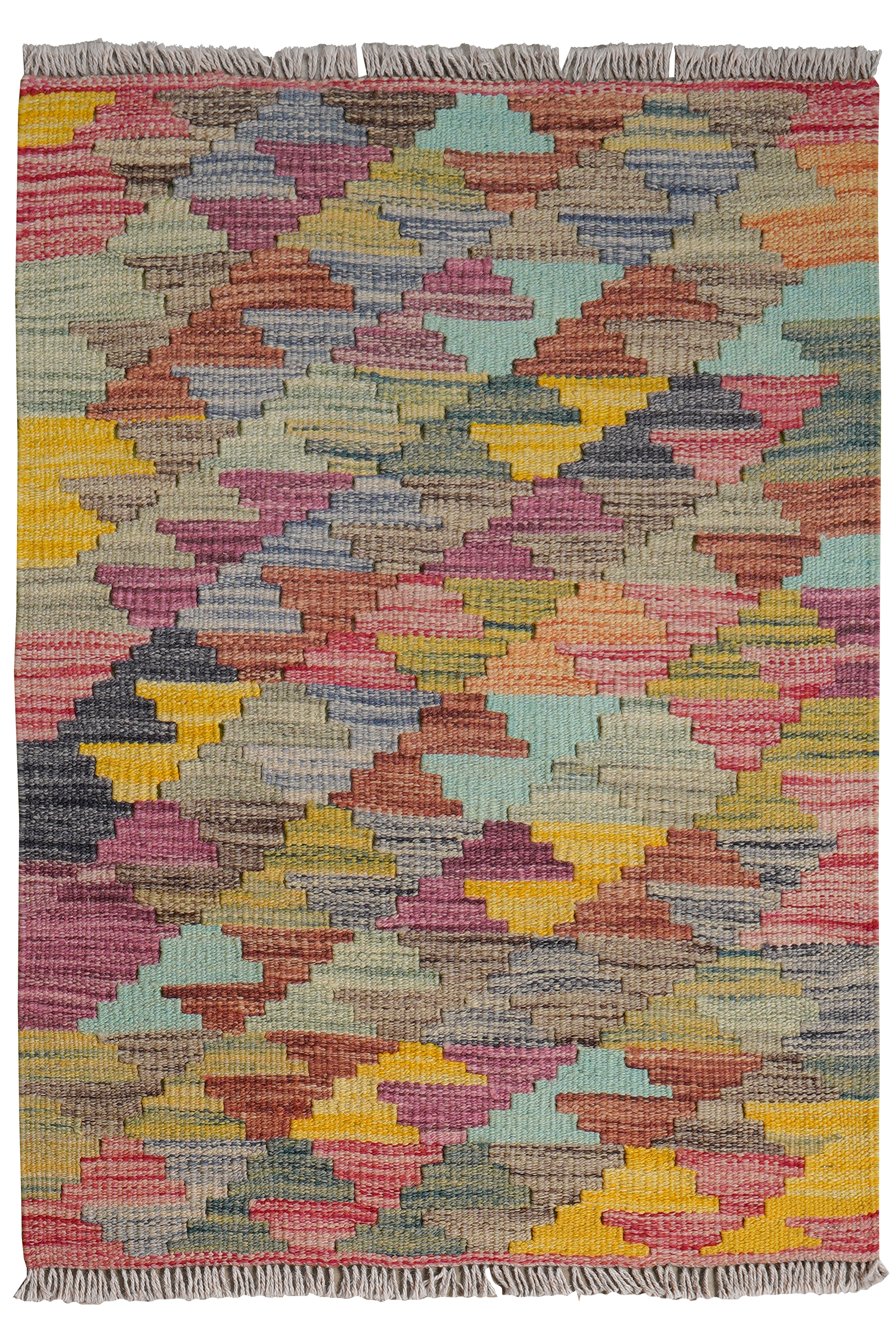 Kelim Gashgai Wool Multicolor