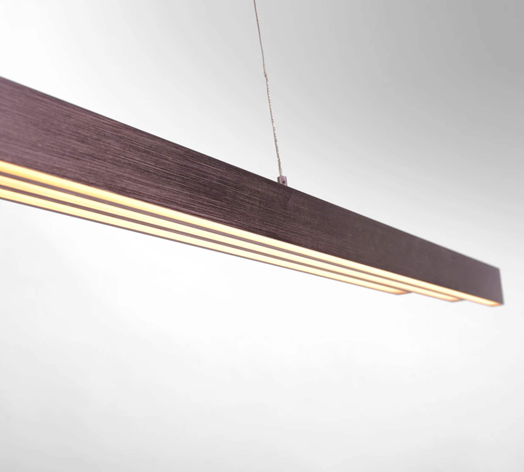 LED Pendelleuchte 3-flammig Aluminium