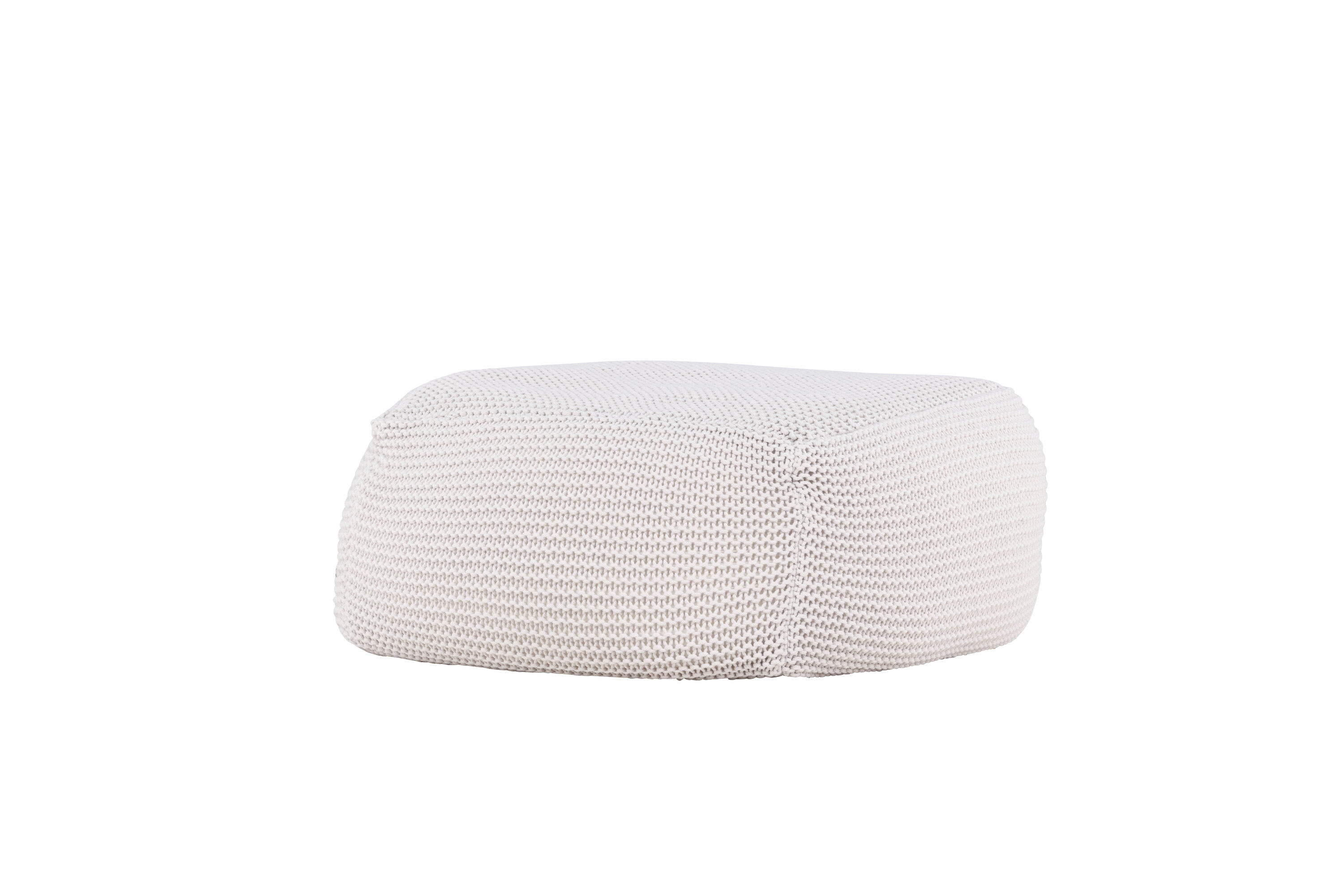 Luca Pouf Creme 60x60cm