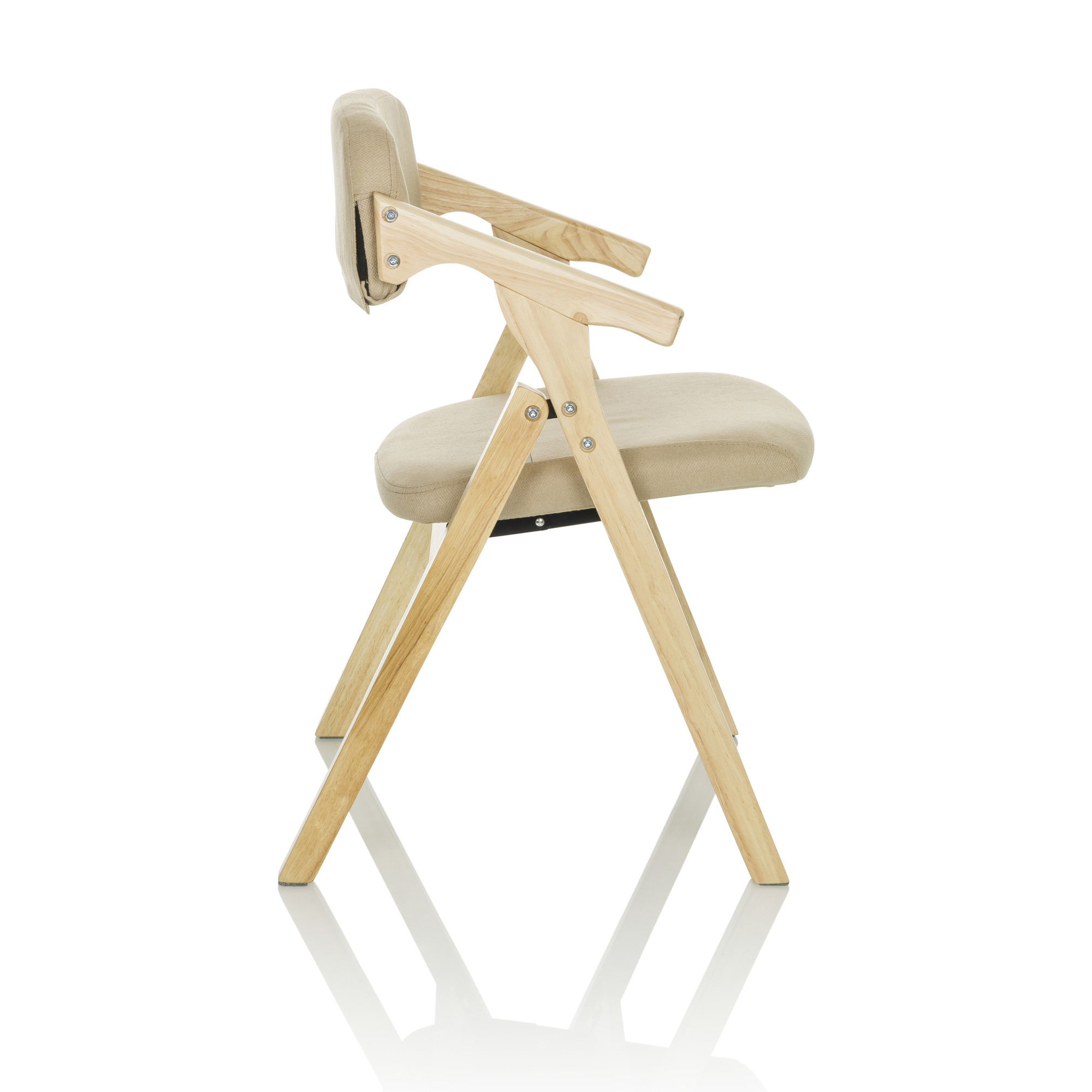 SCANDIO Klappstuhl Holz Beige