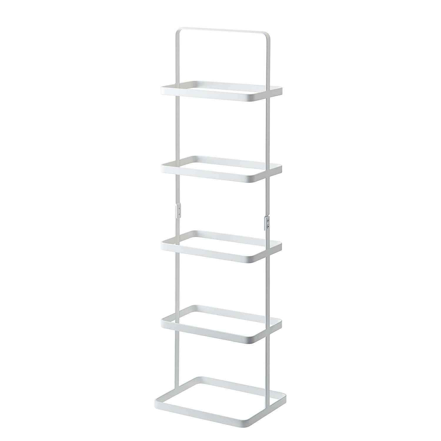 Tower Rack Schuhregal Stahl Weiß 