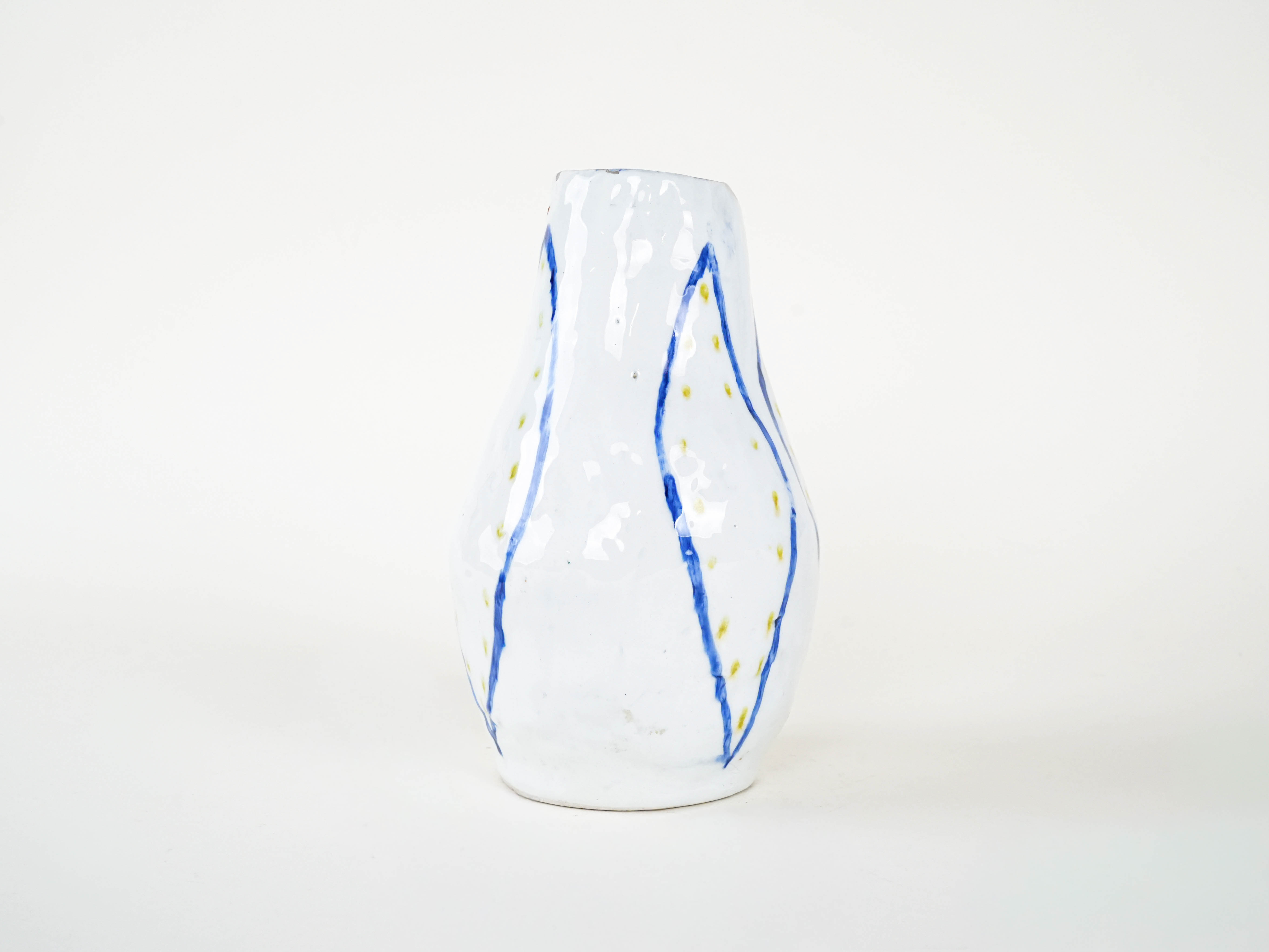 Ceramic vase White 1960s